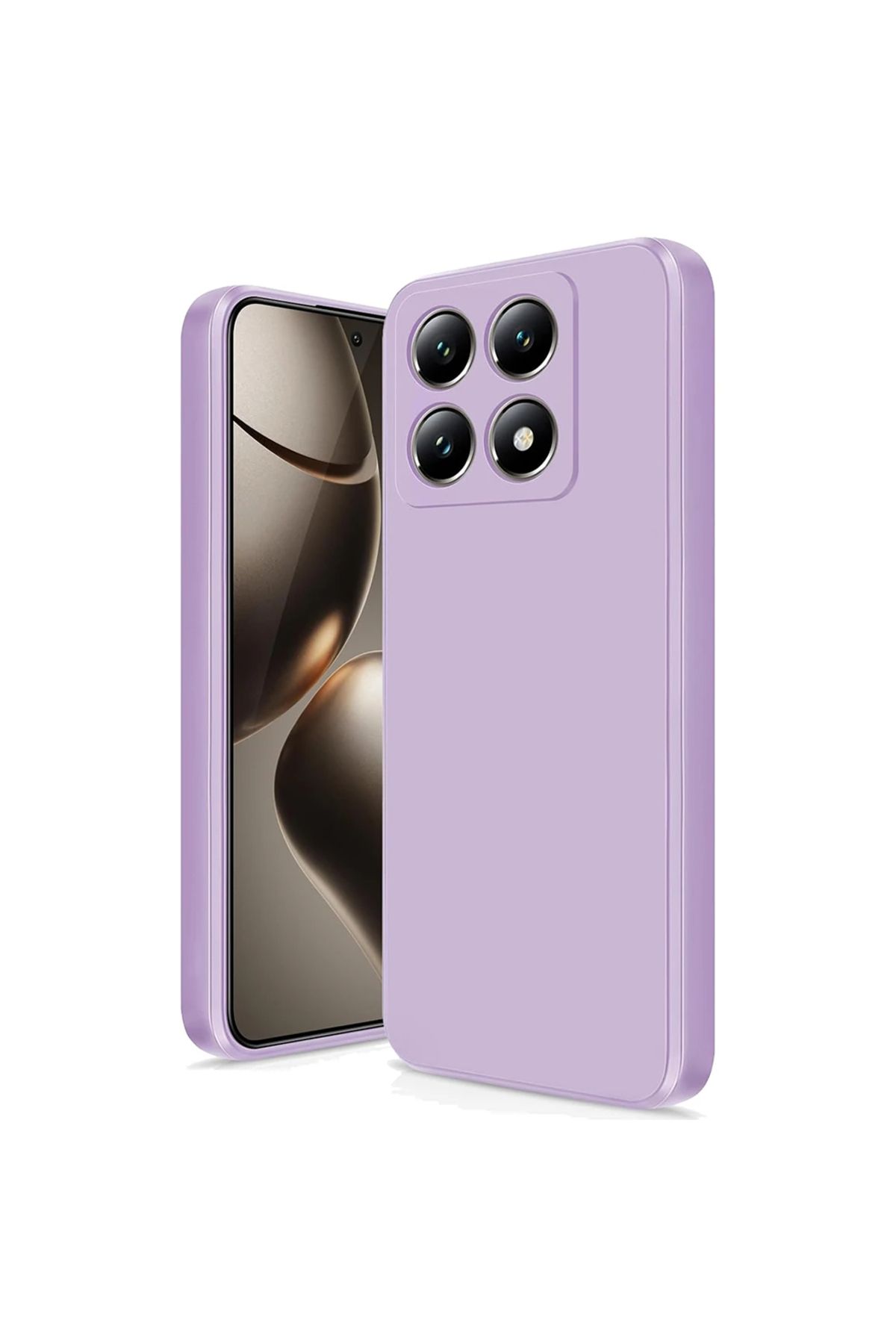 GRABONO Oppo Reno 13 Pro Kılıf Kamera Korumalıdır Kadife İç Kaplama Mat Premium Seri