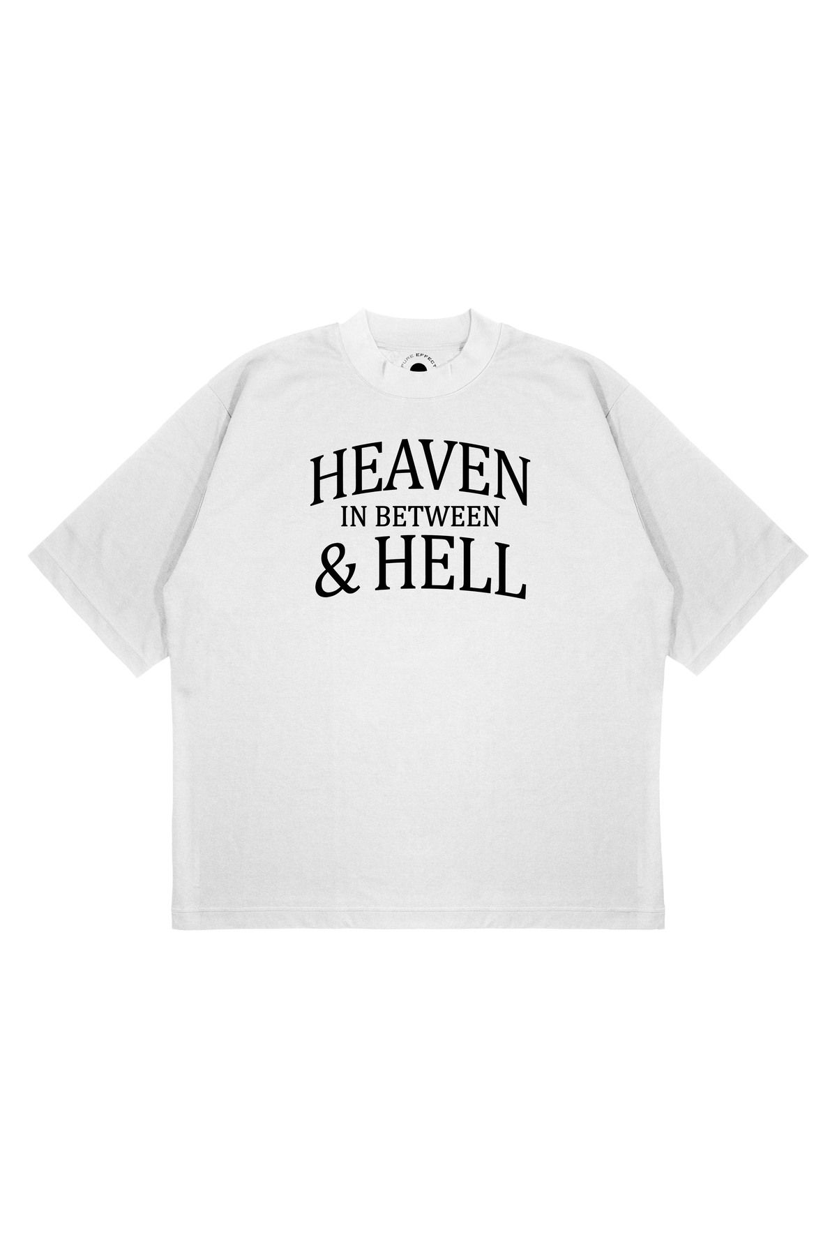 TRAGEDY Unisex Oversize Heaven in Between Hell Baskılı T-shirt