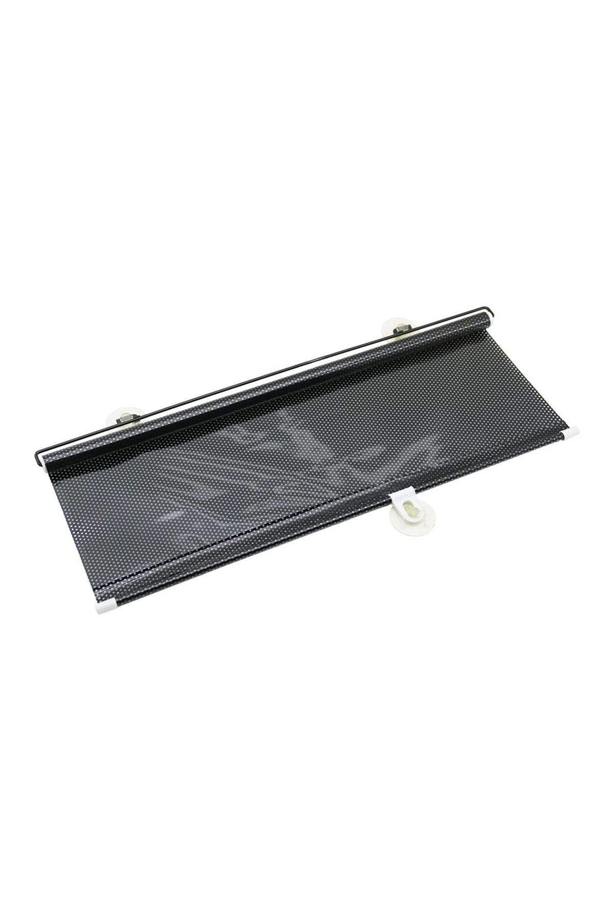 shopwave OTO-ARAÇ - EV - OFİS CAM PANELİ GÜNEŞLİK PVC PERDE MAKARALI AÇ-KAPA 58X125CM VANTUZLU MONTAJ (5047)