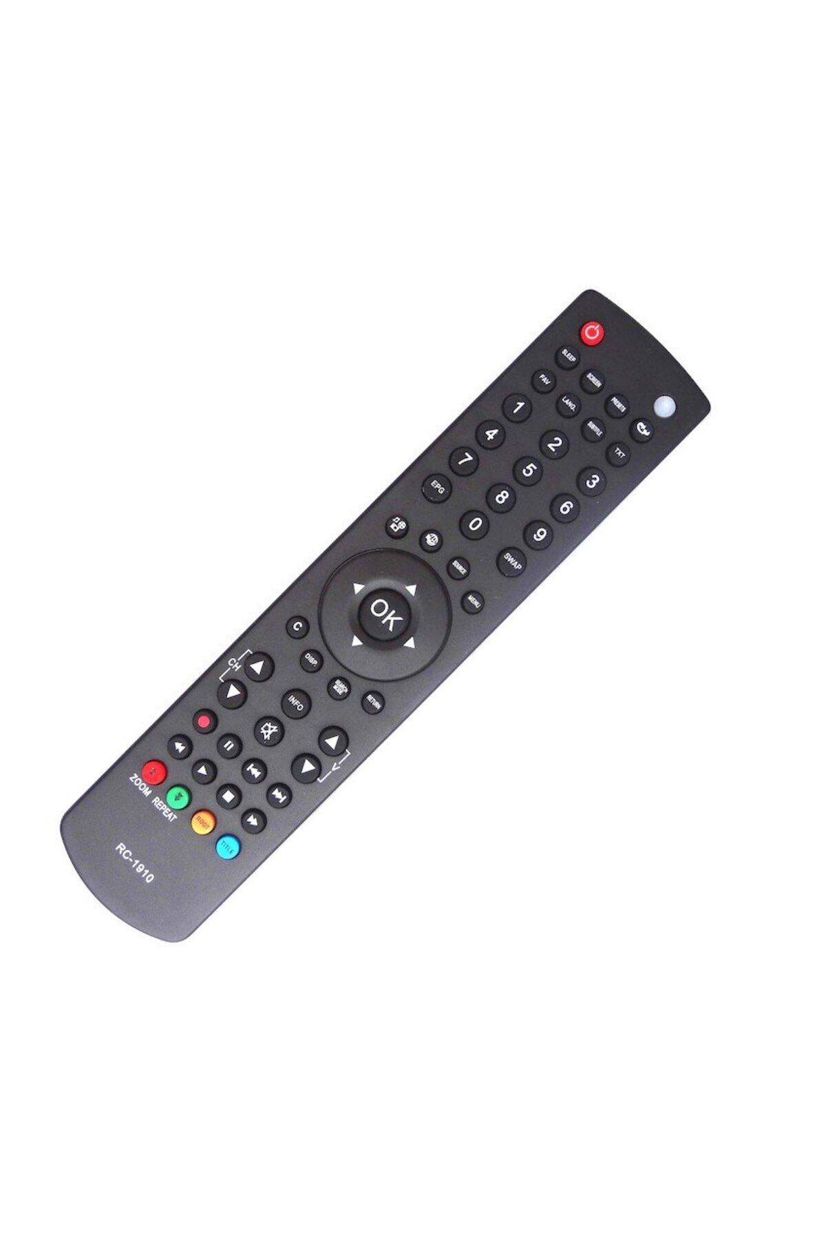 Bogadini-Universal Remote Control Compatible with Telefunken RC1910 LCD/LED TV, Identical to the Original 3