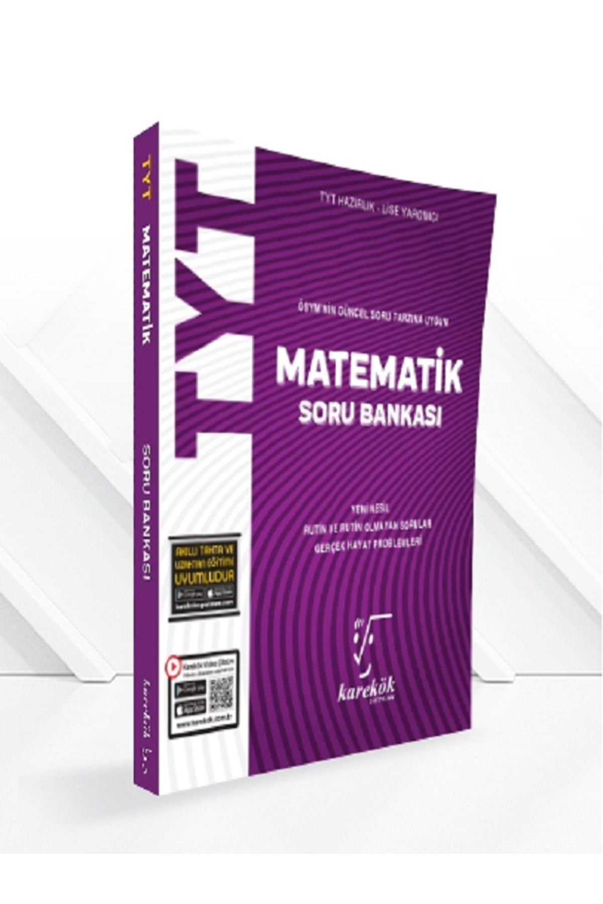 Evrensel İletişim Yayınları TYT Karakök Matematik Soru Bankası / Yeni Nesil / Video Çözümlü