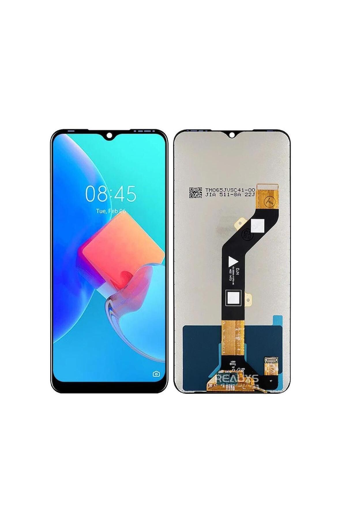 ErCorp Tecno Spark 8C ile Uyumlu Lcd Ekran Dokunmatik KG5K