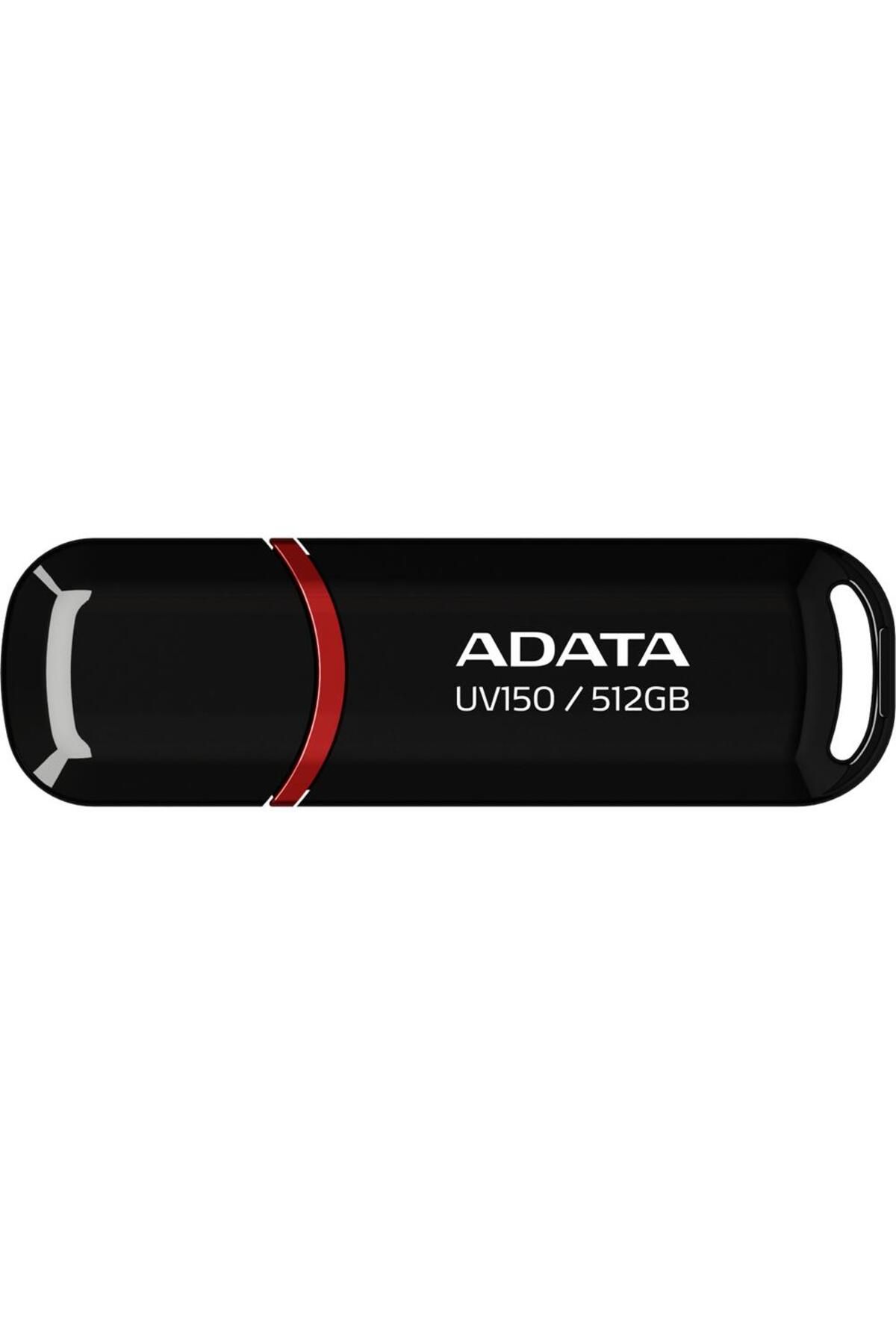 Yerli ADATA 512GB USB3.2 Gen1 Black Flash Bellek