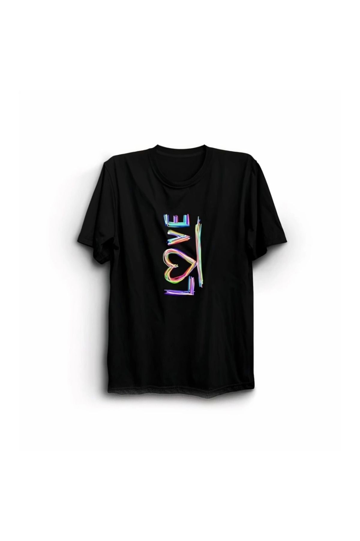 Marsilyan - Sevgililer Günü İçin Özel Tasarım Love Baskılı Tshirt