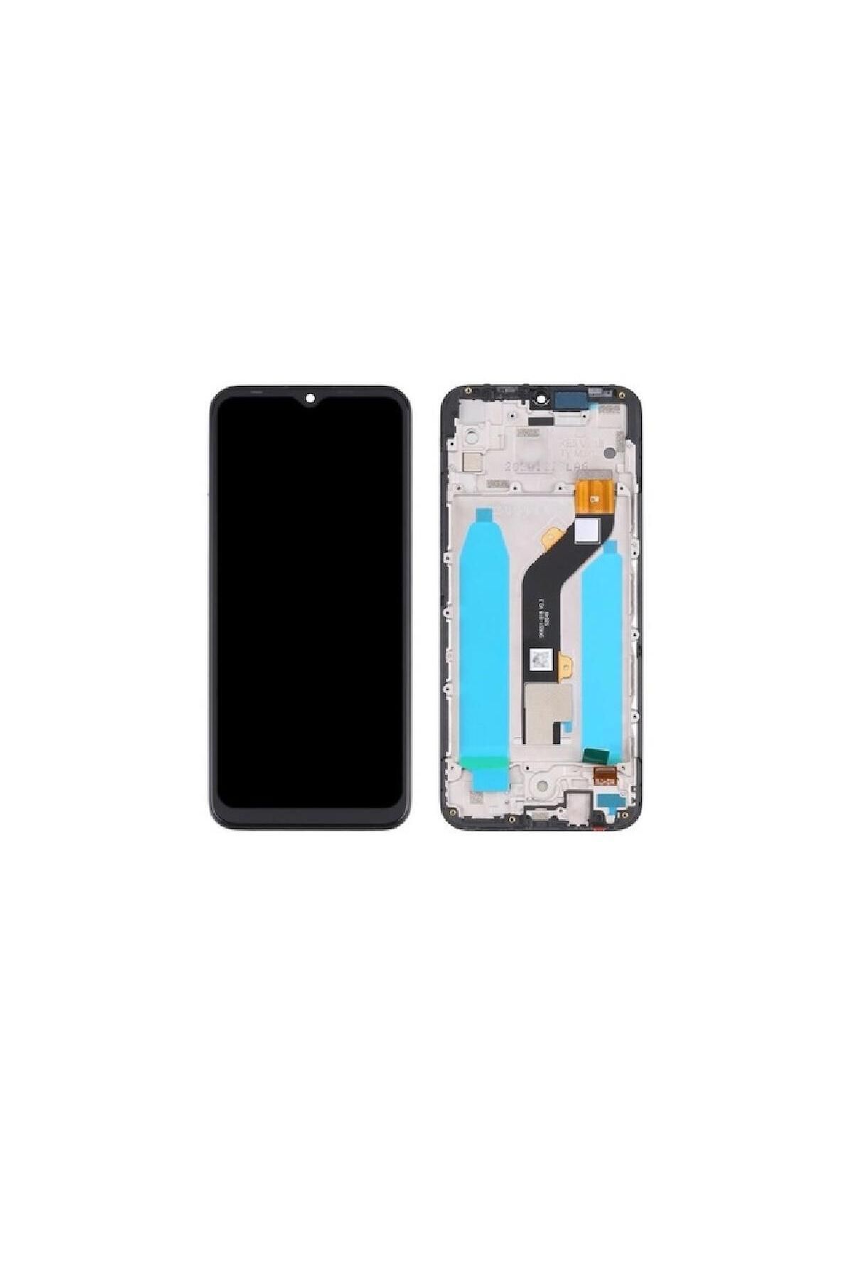 ErCorp Tecno Spark 6 Go İle Uyumlu Lcd Ekran Dokunmatik Çıtalı KE5j KE5k