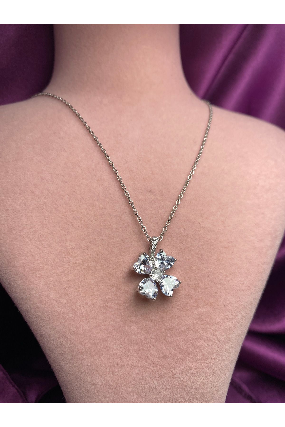 Lune Takı Steel Lune Çelik – Starlace Silver Kolye