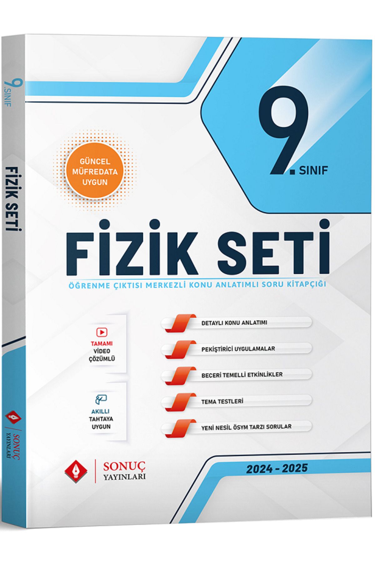 Evrensel İletişim Yayınları 9.Sınıf Sonuç Fizik Modüler Set / Detaylı Konu Anlatımı - Yeni Nesil / Tamamı Video Çözümlü