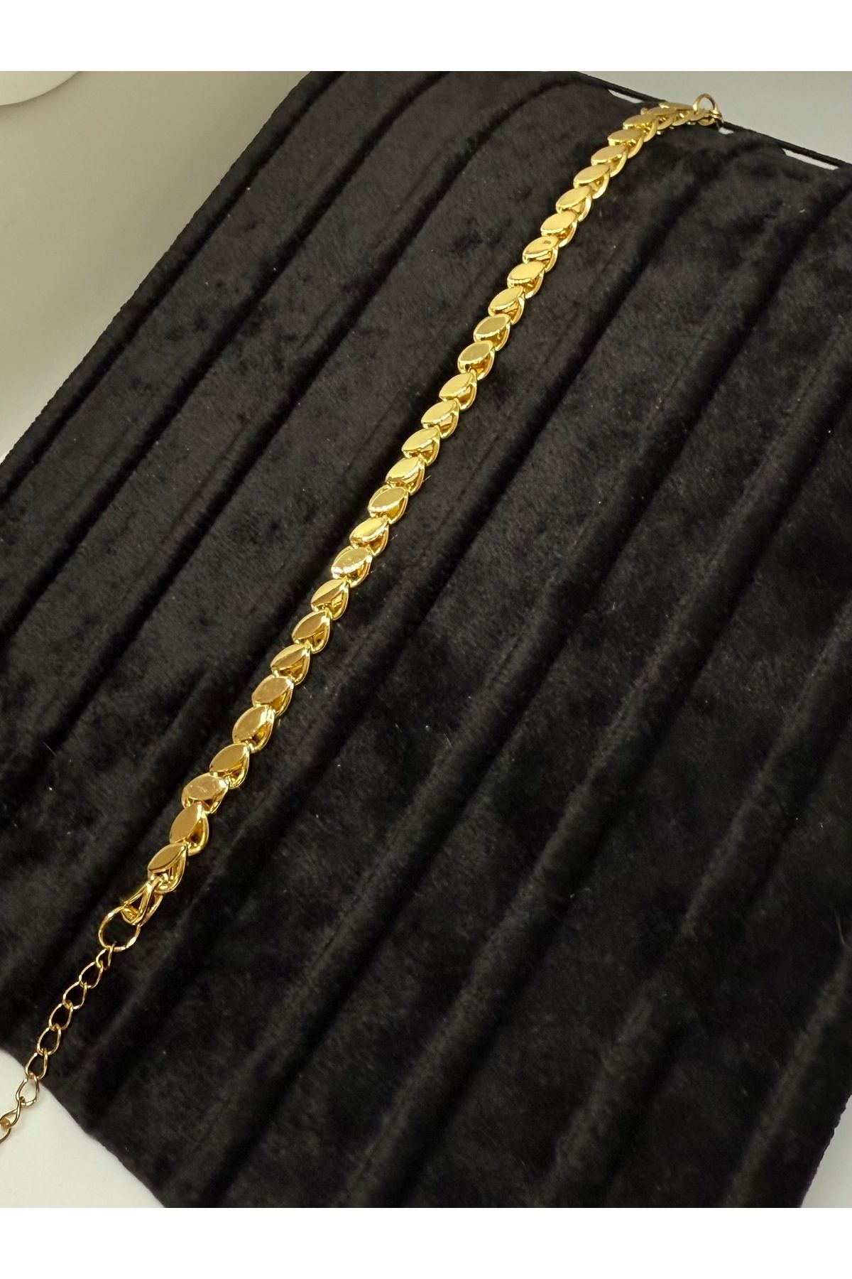 Gulsah's Store Çelik gold arpa model bileklik