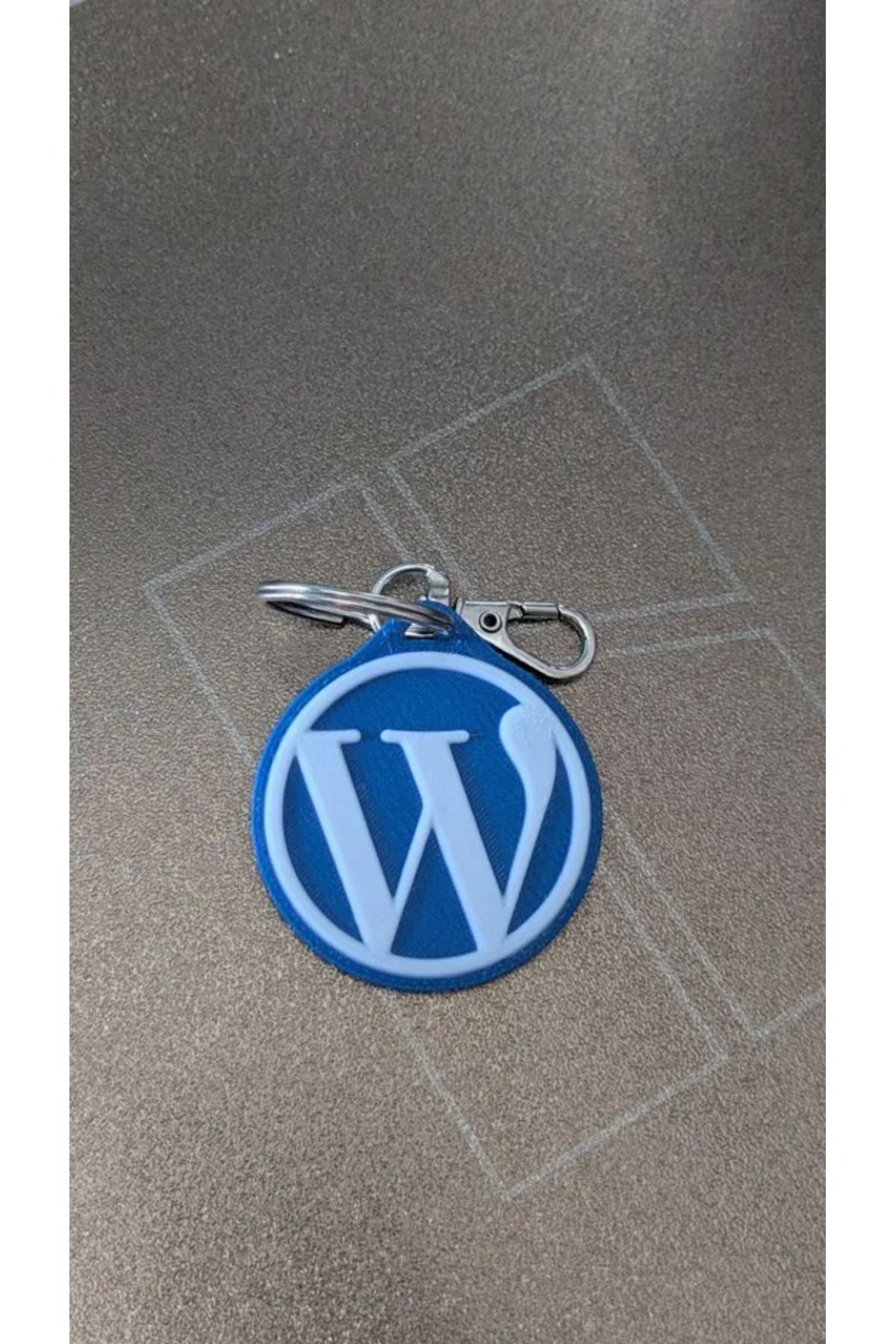 İN3DEX WordPress Logo Anahtarlık - WordPress Logo