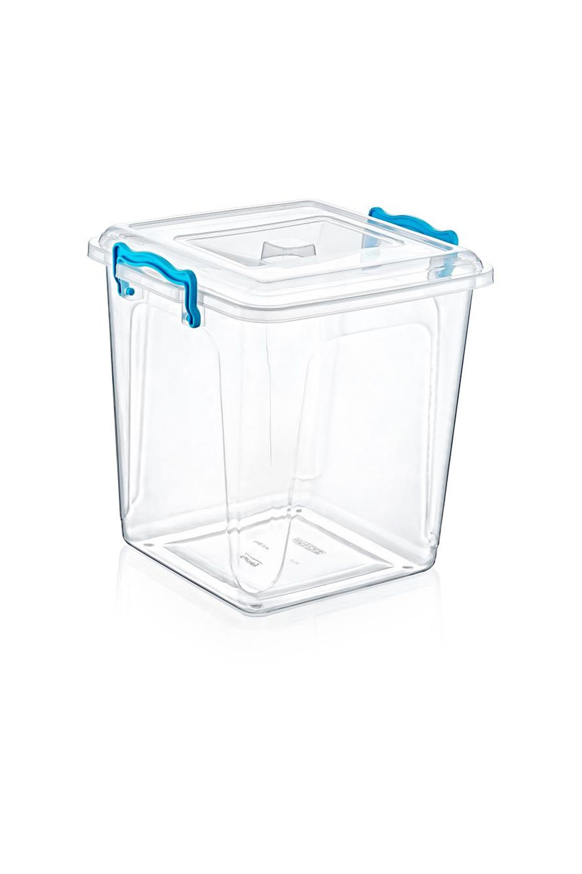 teknotrust Derin Şeffaf Plastik Saklama Kutusu, 11 Litre, Çok Amaçlı ve Dayanıklı Tasarım