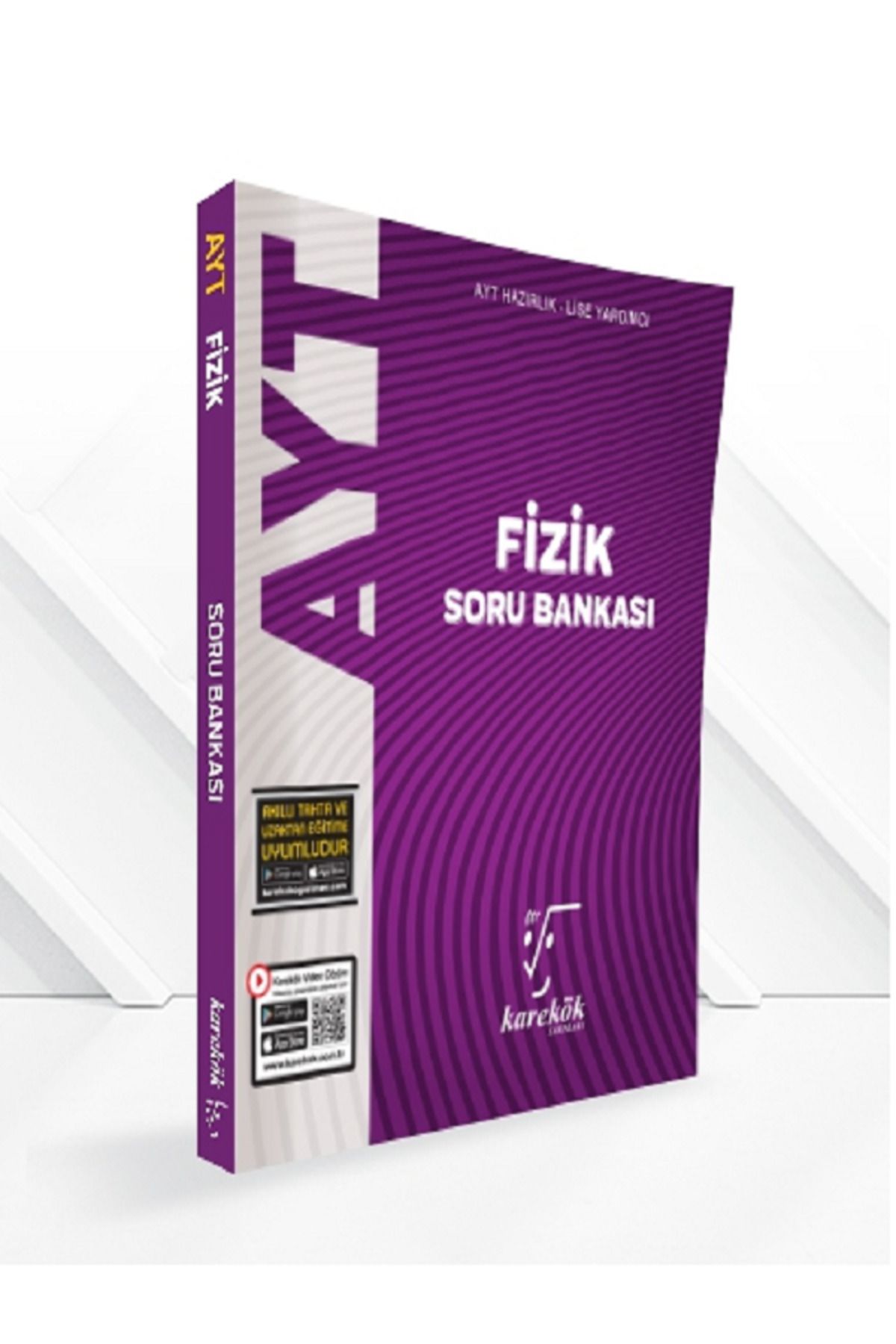 Evrensel İletişim Yayınları AYT Karakök FİZİK Soru Bankası / AYT Hazırlık Lise Yardımcı / Video Çözümlü