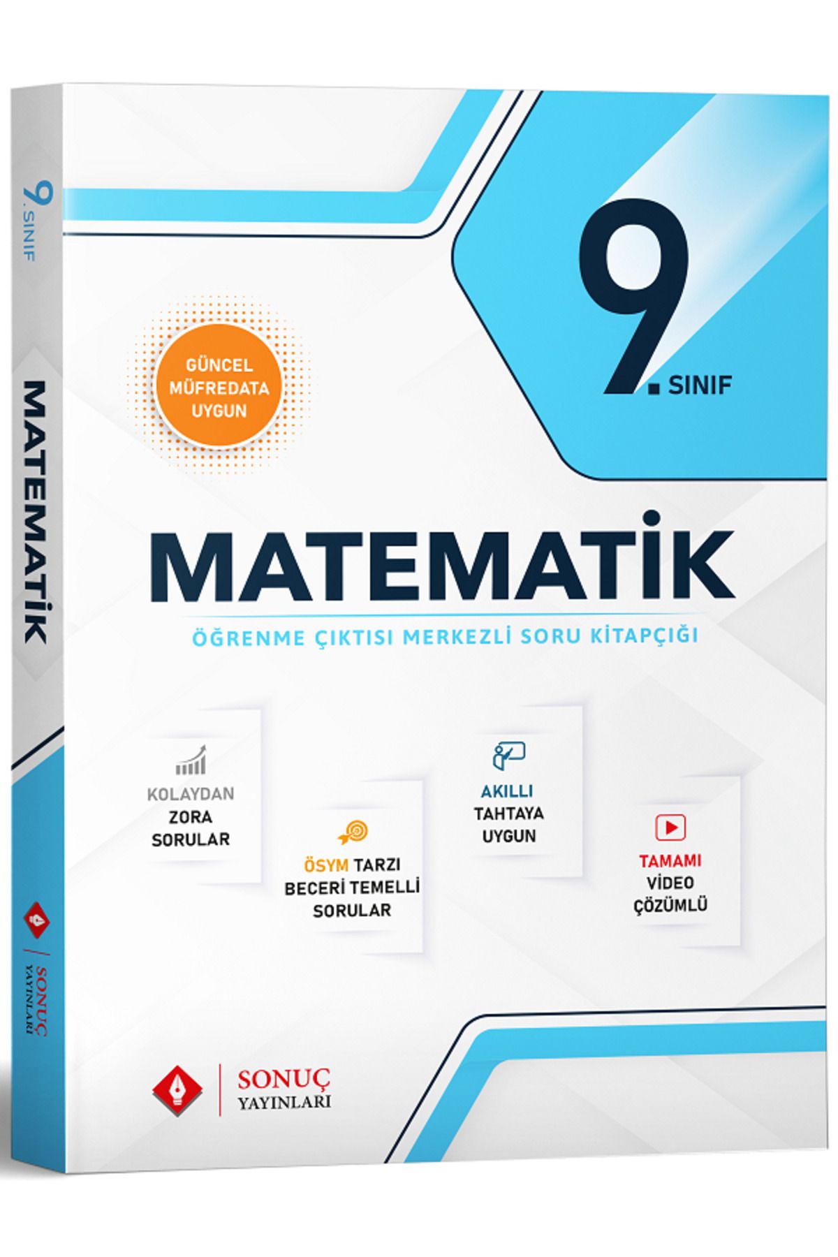 Evrensel İletişim Yayınları 9.Sınıf Sonuç Matematik Modüler Set / 4 Kitap Set / Kolaydan Zora Sorular / Tamamı Video Çözümlü