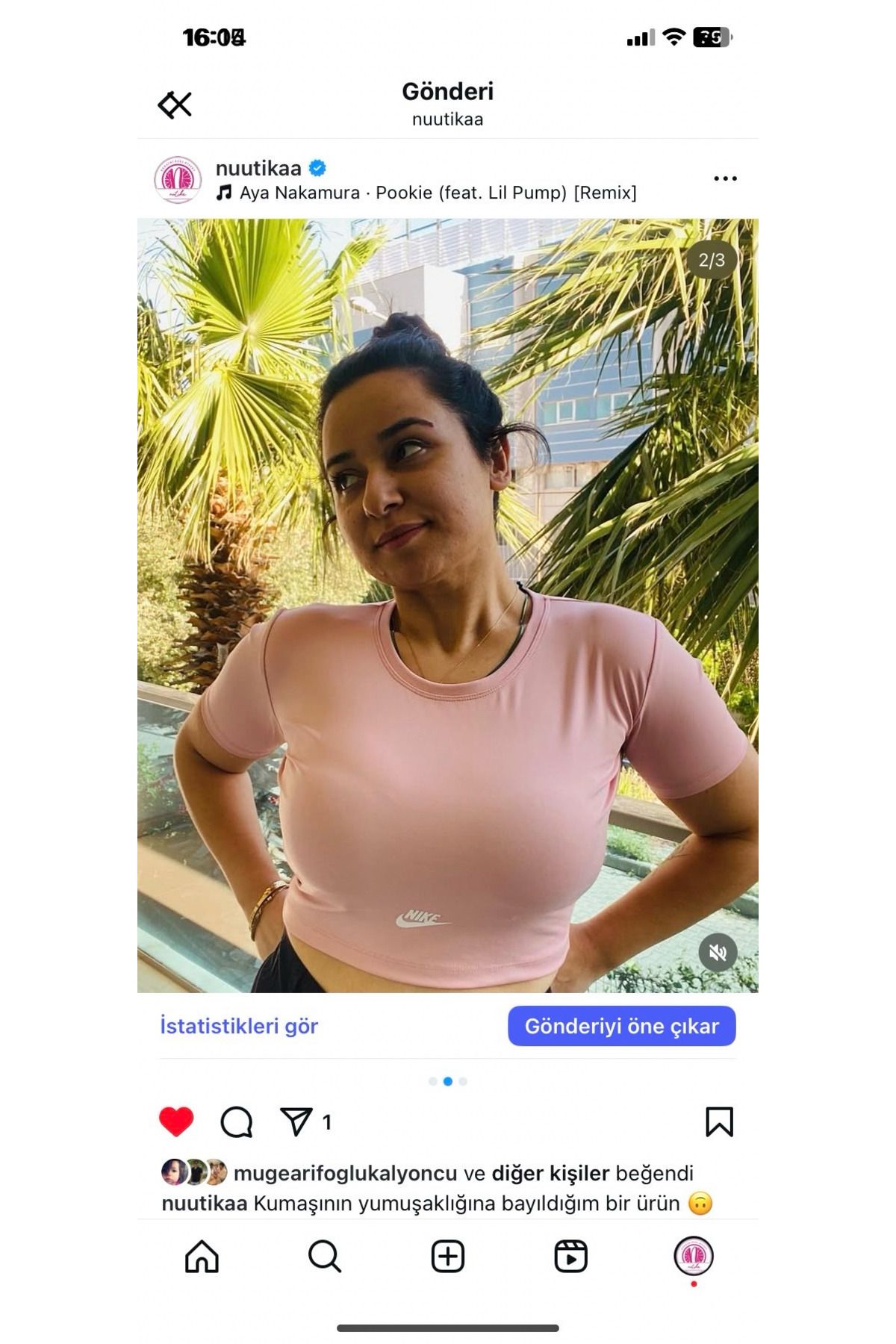 nutika Spor Crop