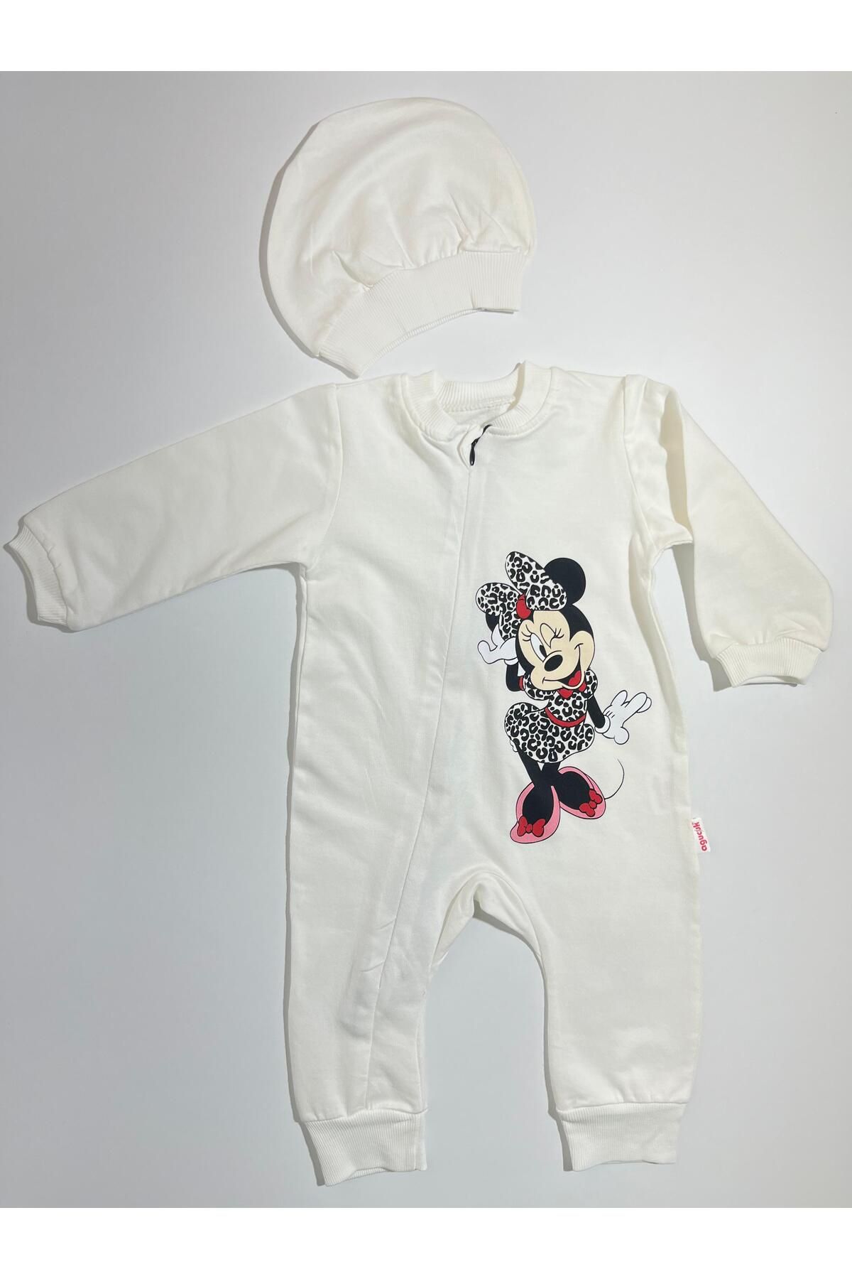 Agucuk Baby MİNNİE MOUSE DESENLİ ZIBIN