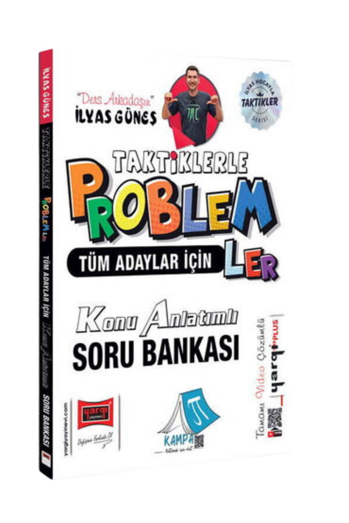 Yargı Yayınları Tüm Adaylar İçin Taktiklerle Temel Problemler Konu Anlatımlı Soru Bankası-İlyas Güneş-YEP YENİ