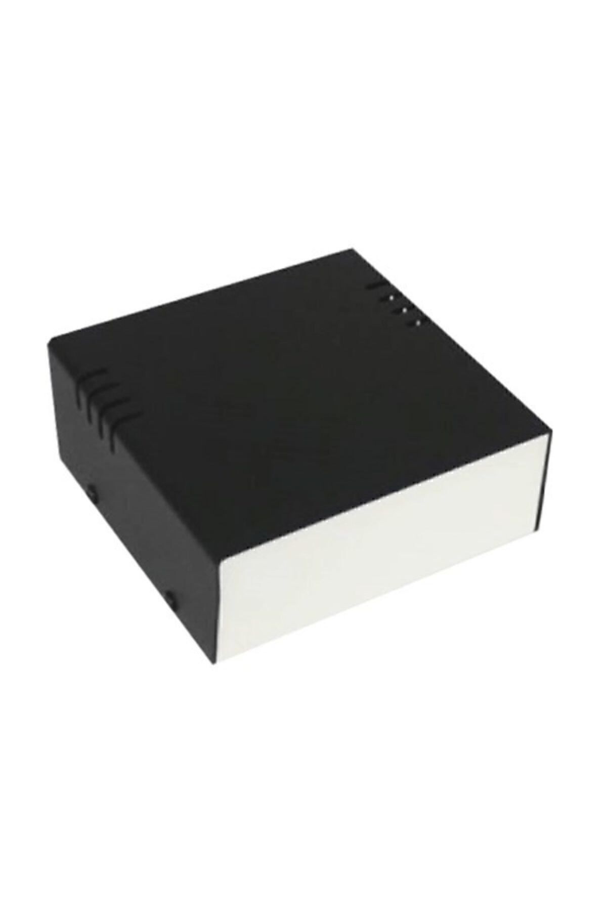 teknotrust 127x127x51mm Metal Proje Kutusu, Siyah, Dayanıklı ve Şık Tasarım