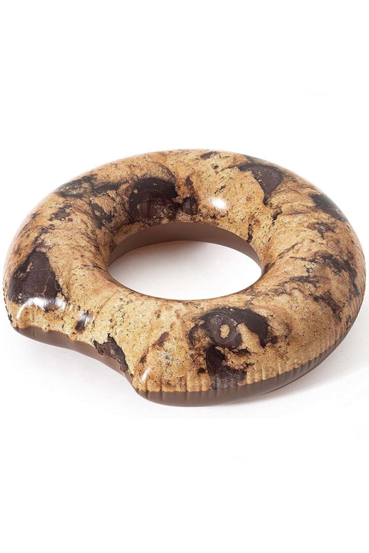 teknotrust Kahverengi Kurabiye Simit 107 cm, lezzetli ve büyük atıştırmalık keyfi