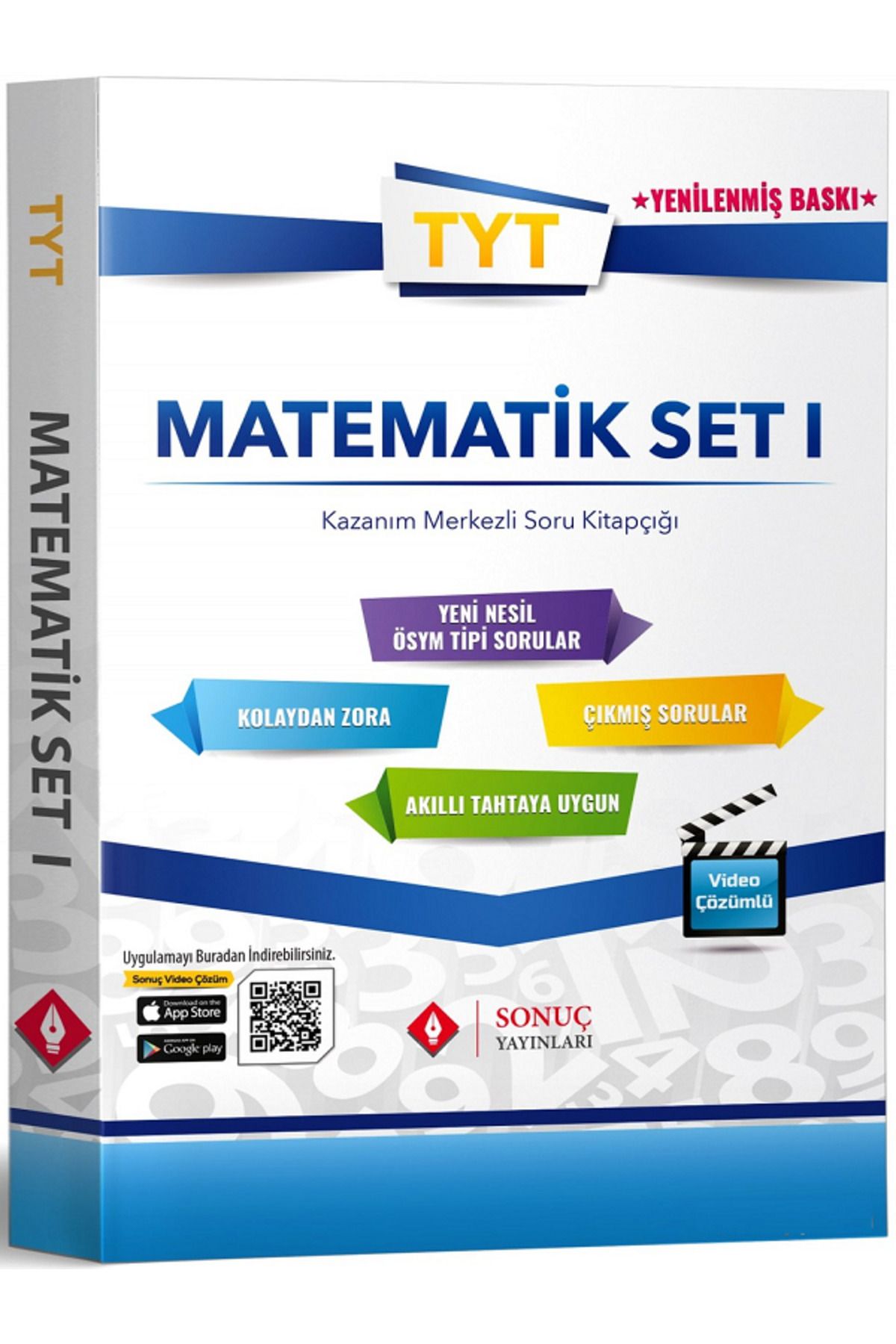 Evrensel İletişim Yayınları Sonuç Yayınları TYT Matematik Modüler Set 1 / Yeni Nesil ÖSYM Tipi Sorular / Video Çözümlü
