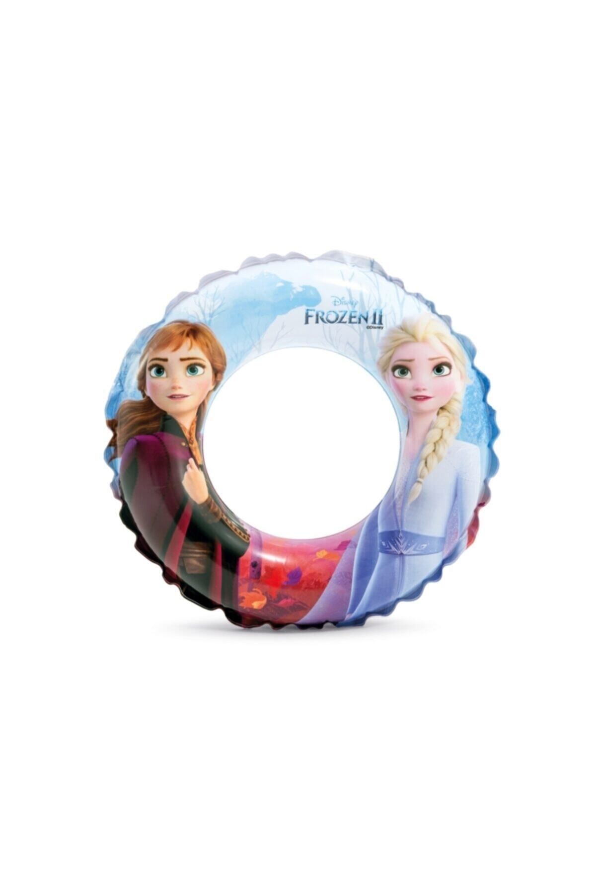 teknotrust Renkli Frozen Karlar Ülkesi Şişme Simit 51 Cm, eğlenceli ve canlı tasarım