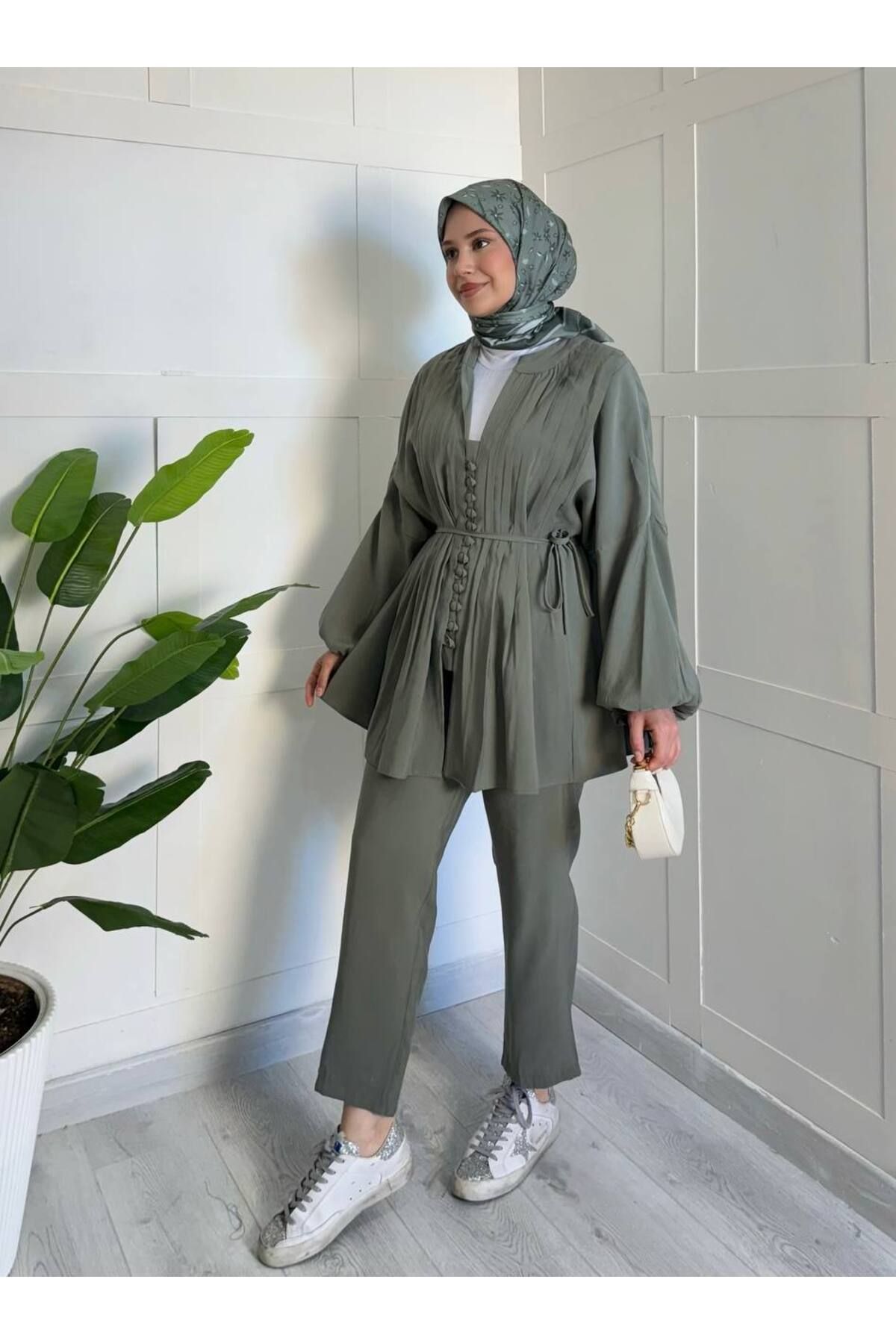 IHLAMURLAR TEKSTİL Modal kumaş takım
