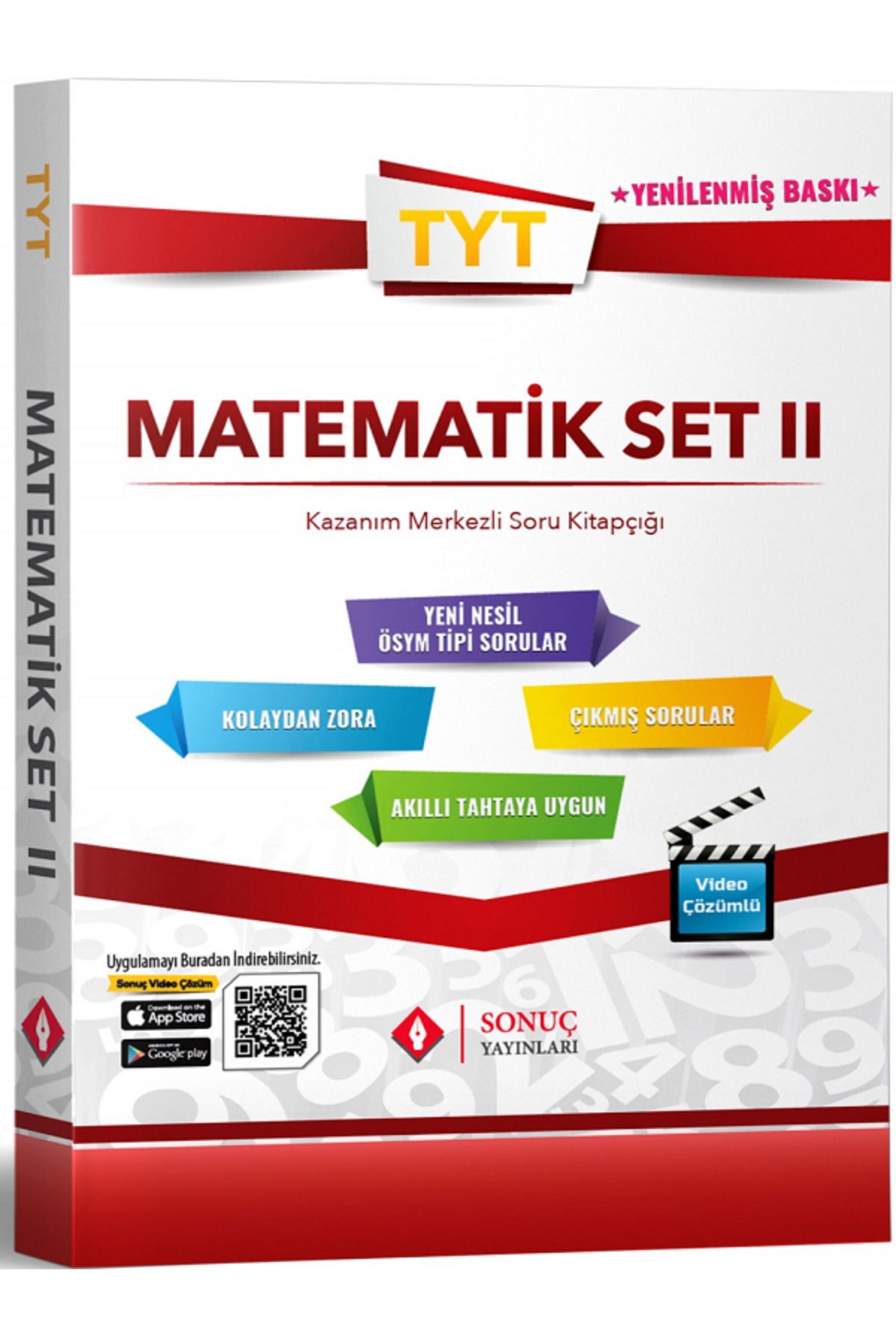 Evrensel İletişim Yayınları Sonuç Yayınları TYT Matematik Modüler Set 2 / Yeni Nesil ÖSYM Tipi Sorular / Video Çözümlü