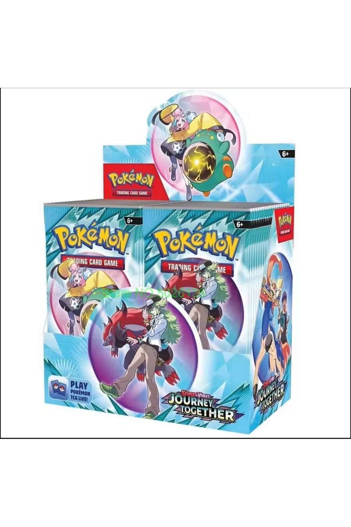 NB market Pokemon kart "journey together" 1 pack 10 adet kart Pokemon kartlar