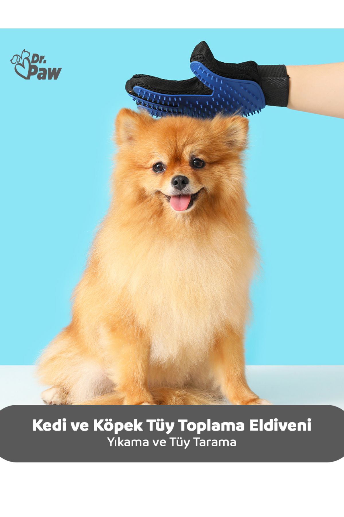 teknotrust Evcil hayvan tüylerini kolayca toplayan pratik eldiven