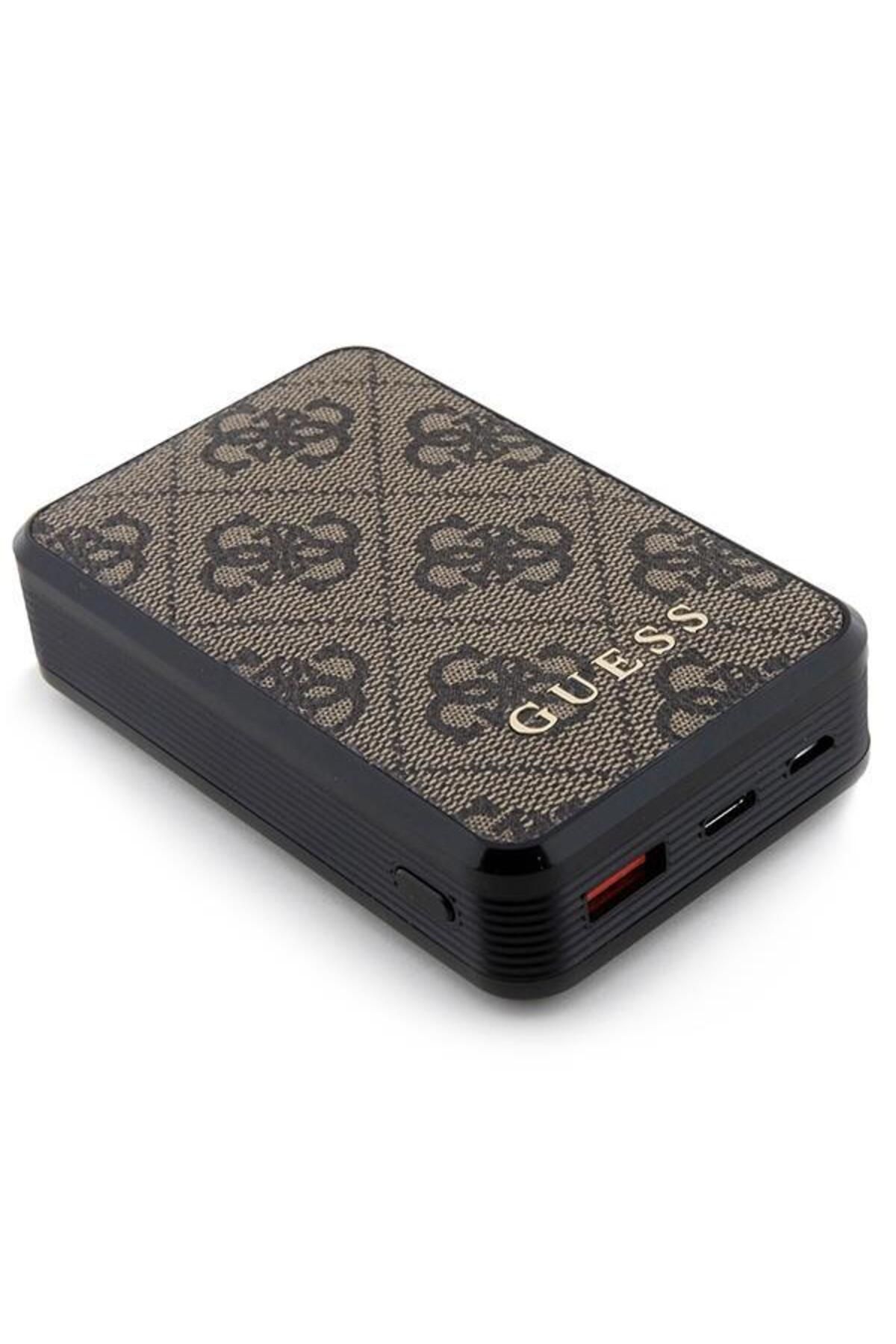 Guess-Acumulator extern Guess, 10000mAh, 18W, QC, 1xUSB, 1xUSB-C, 1xMicroUSB, Indicator baterie (Maro) 2