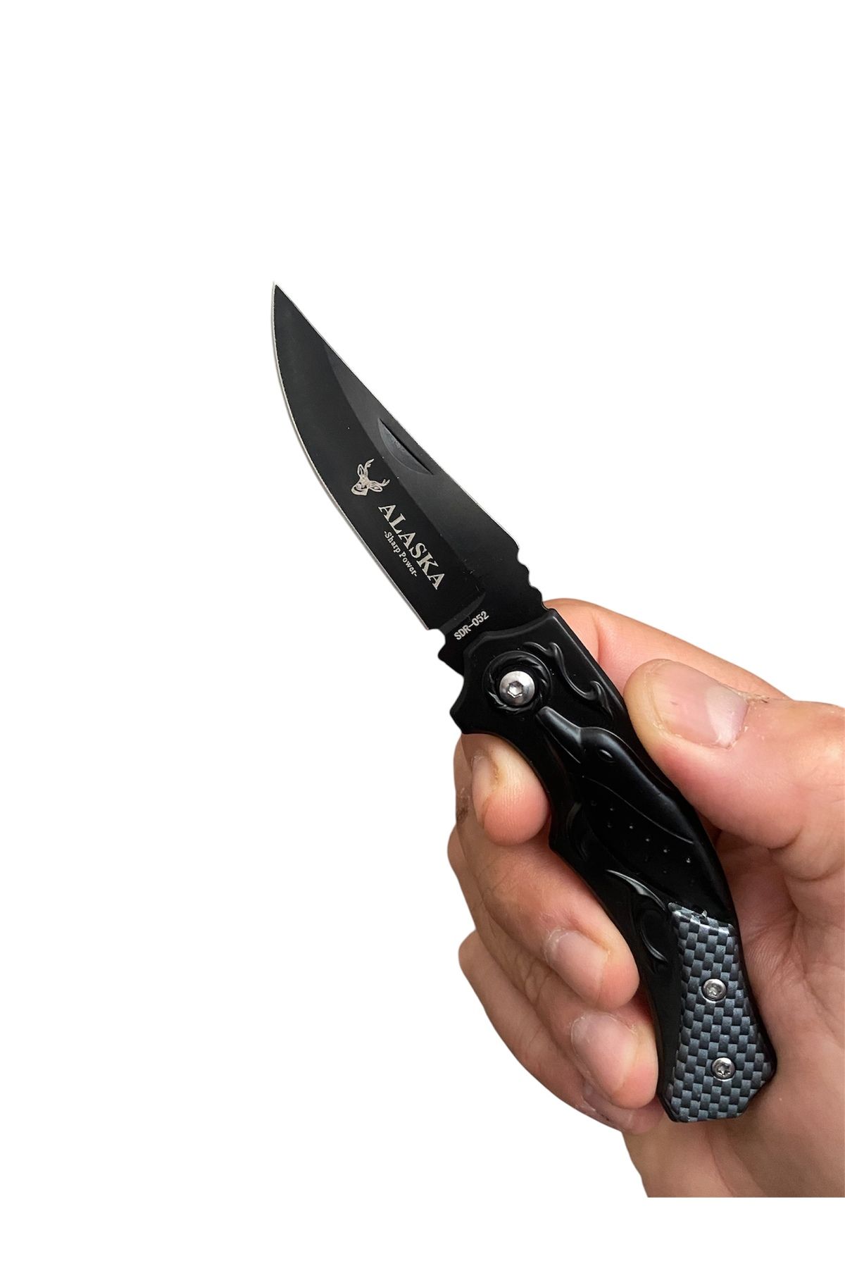 TARIK EXPRESS Alaska SDR-052 Kemer Klipsli Cep Çakısı 15 Cm