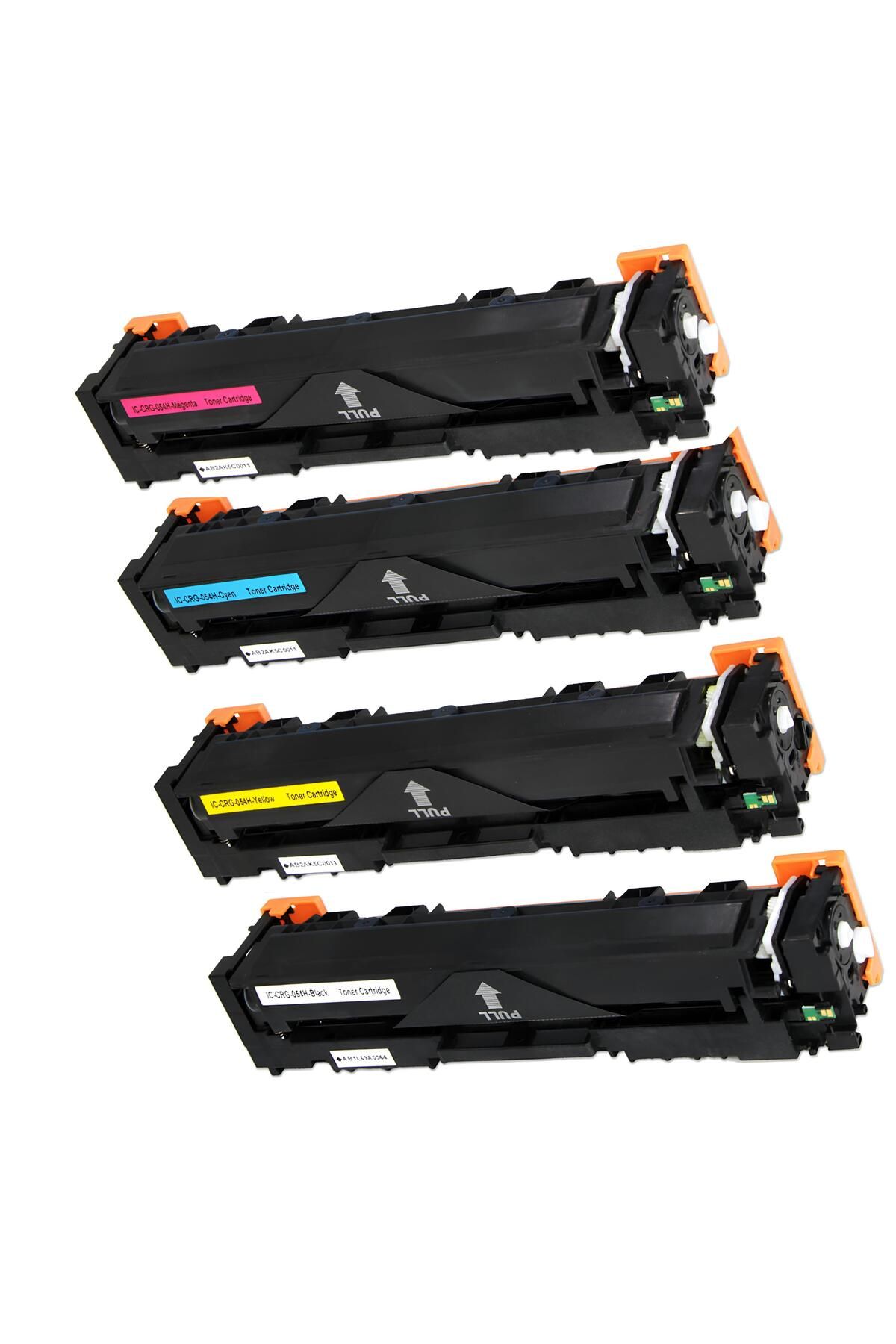 Melsan ForCanon i-Sensys LBP623Cdw Toner Takım Yüksek Kapasite 3200 Sayfa Muadil 4 Renk
