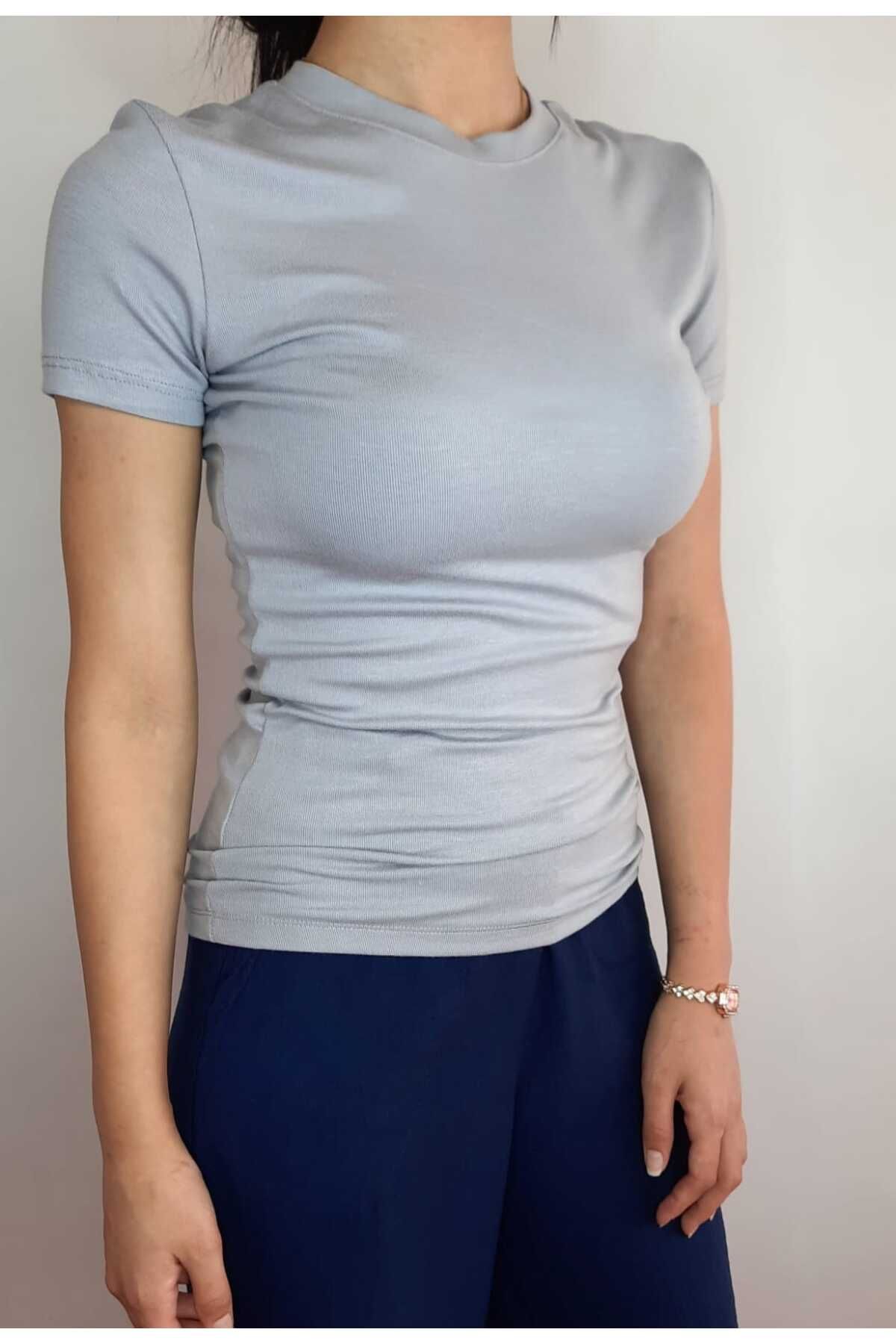 ŞIK VE MUTLU Modal Likralı Kadın Body