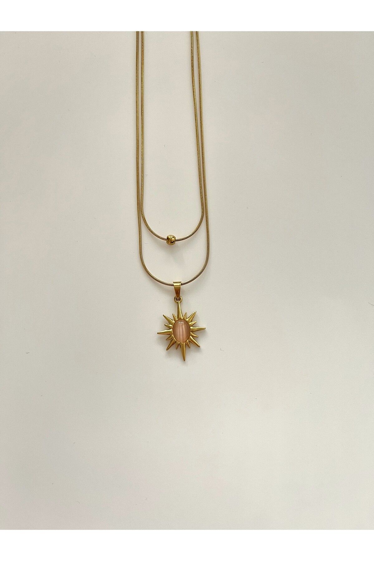 Elysia Accessory İkili Çelik Kolye
