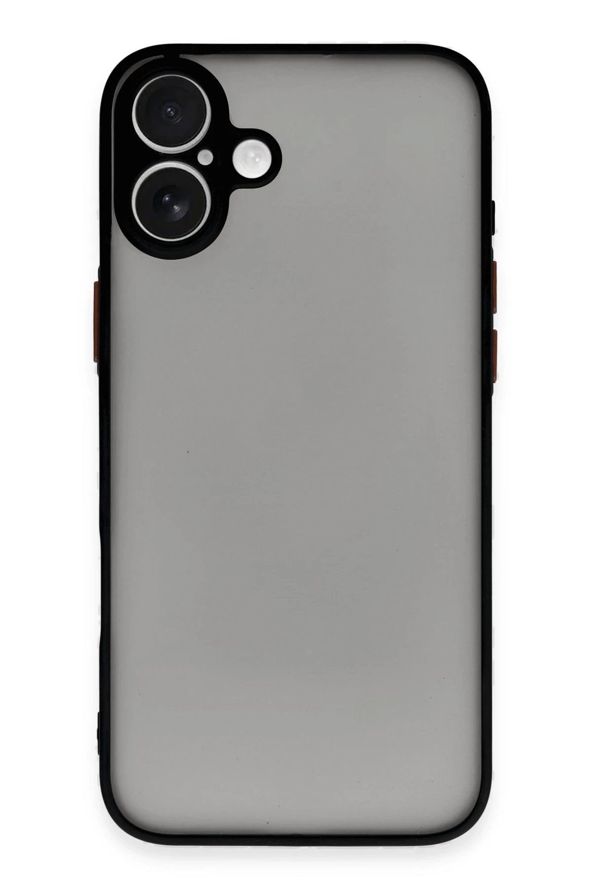 CepteToptan Newface iPhone 16 Plus Kılıf Montreal Silikon Kapak - Siyah