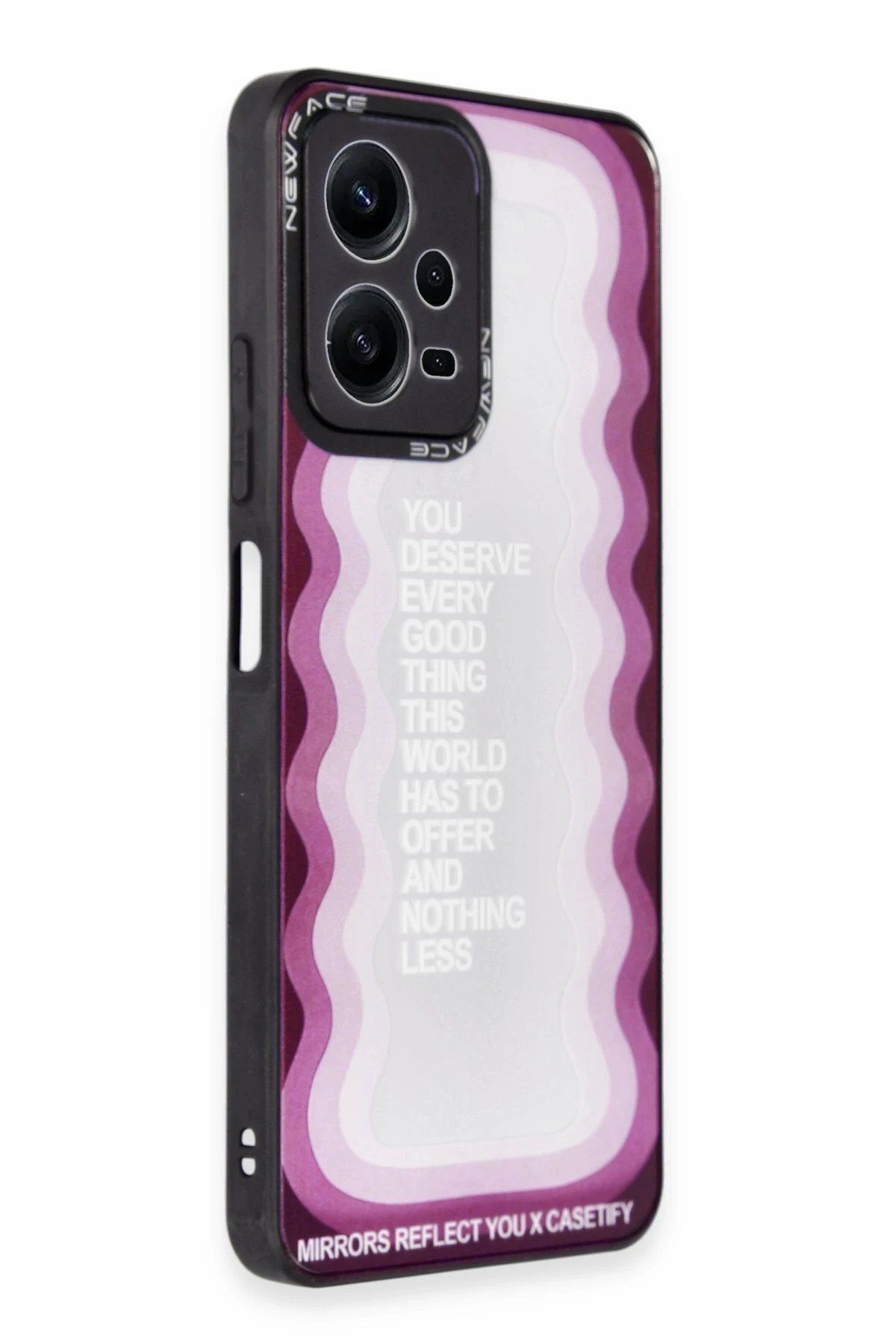 CepteToptan Newface Xiaomi Poco X5 Pro 5G Kılıf Mirror Desenli Kapak - Mirror - 5