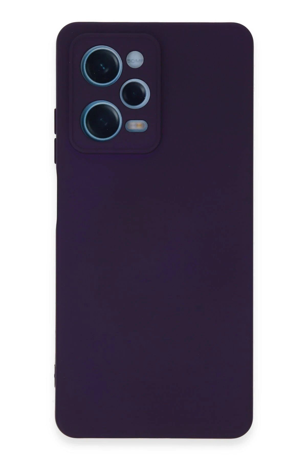 CepteToptan Newface Xiaomi Redmi Note 12 Pro 5G Kılıf Nano içi Kadife Silikon - Mor