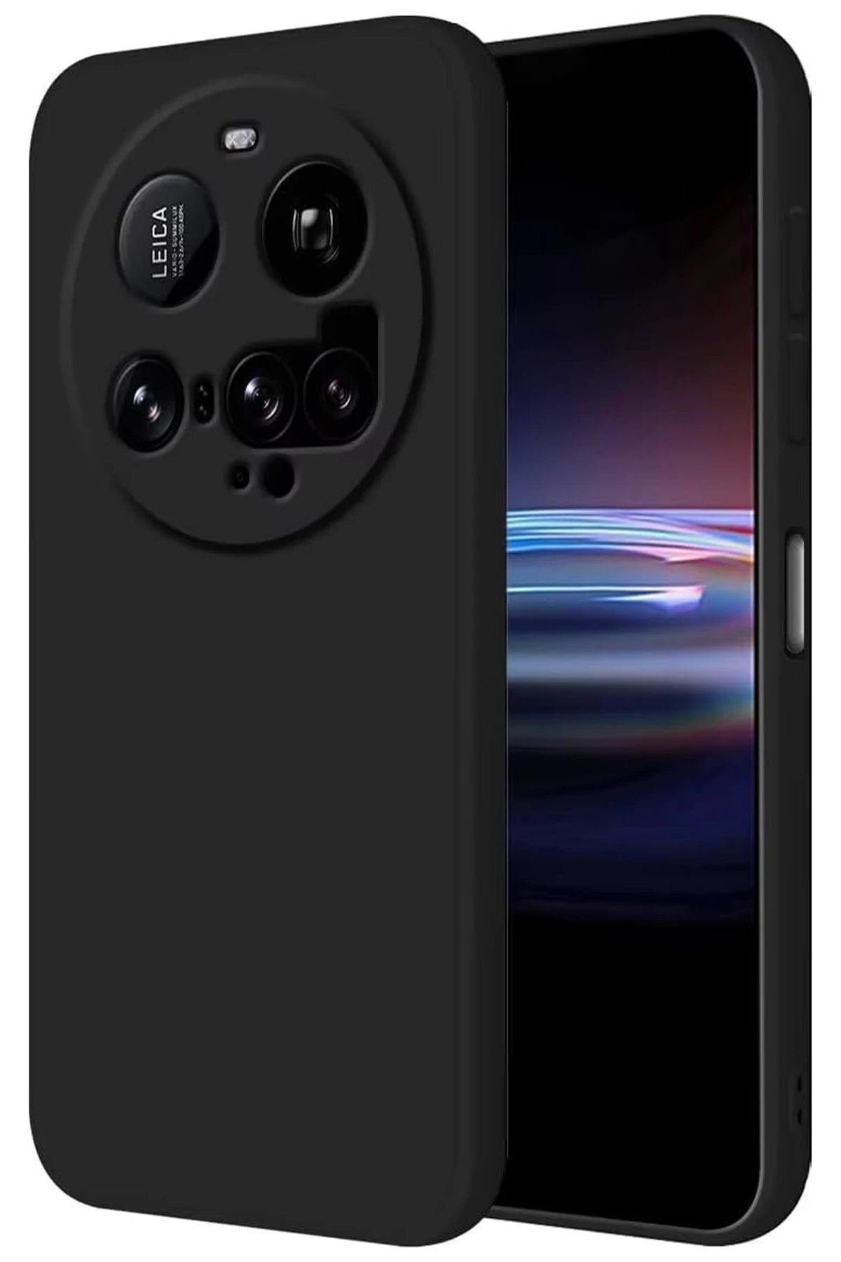 CepteToptan Newface Xiaomi Mi 15 Ultra Kılıf Nano içi Kadife Silikon - Siyah