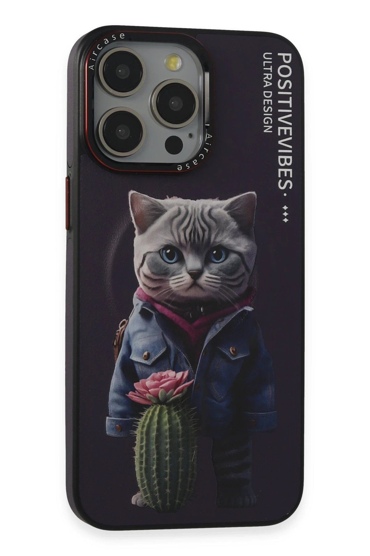 ENEFENDİ Joko iPhone 13 Pro Max Fun Magsafe Kapak - Derin Mor