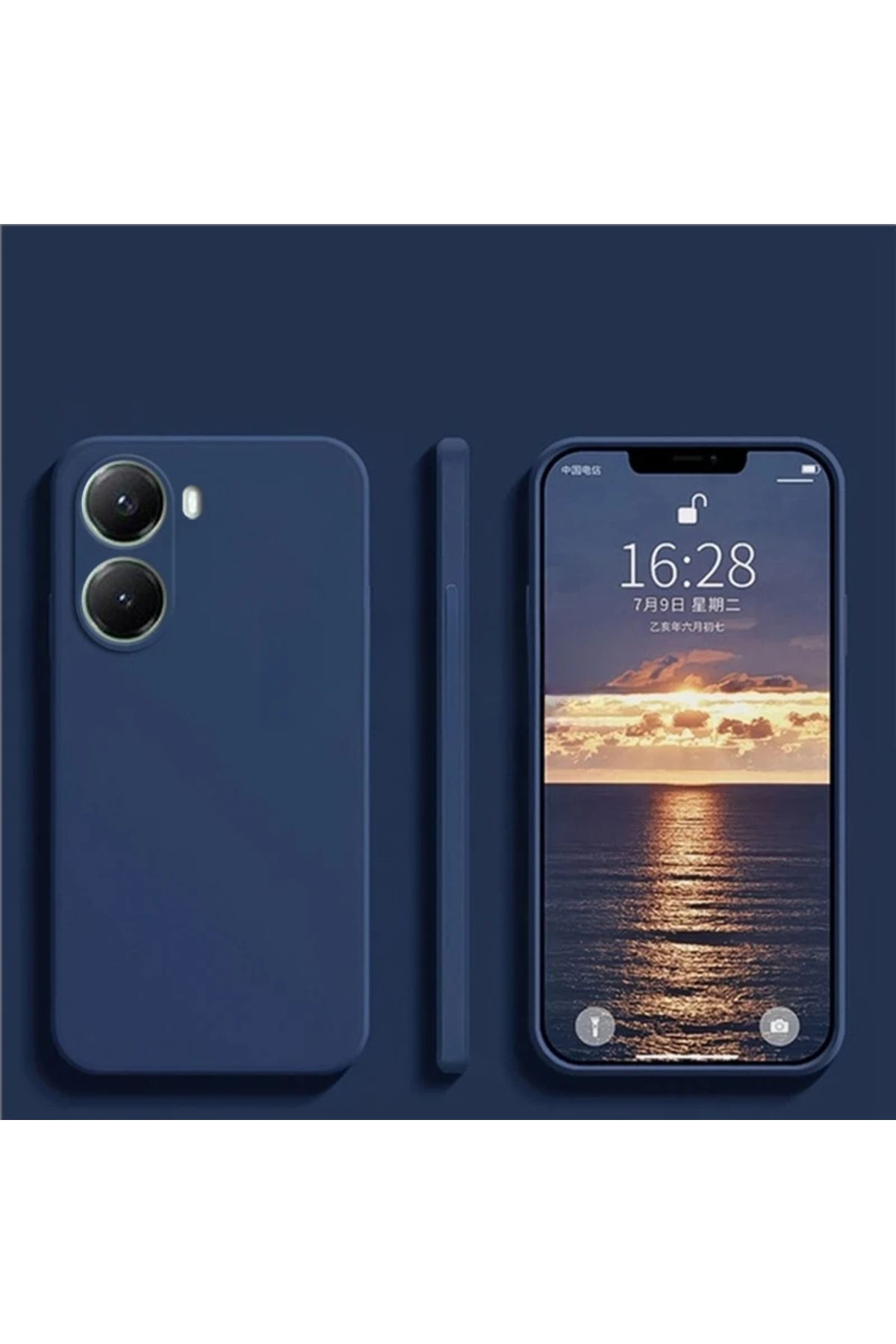 GRABONO Xiaomi Poco X7 Pro Kılıf Kamera Korumalıdır Kadife İç Kaplama Mat Premium Seri