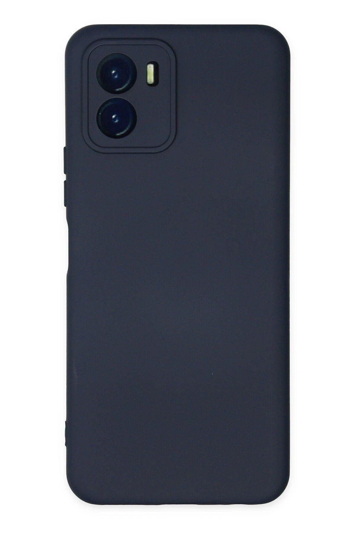 CepteToptan Newface Vivo Y15S Kılıf Nano içi Kadife Silikon - Lacivert