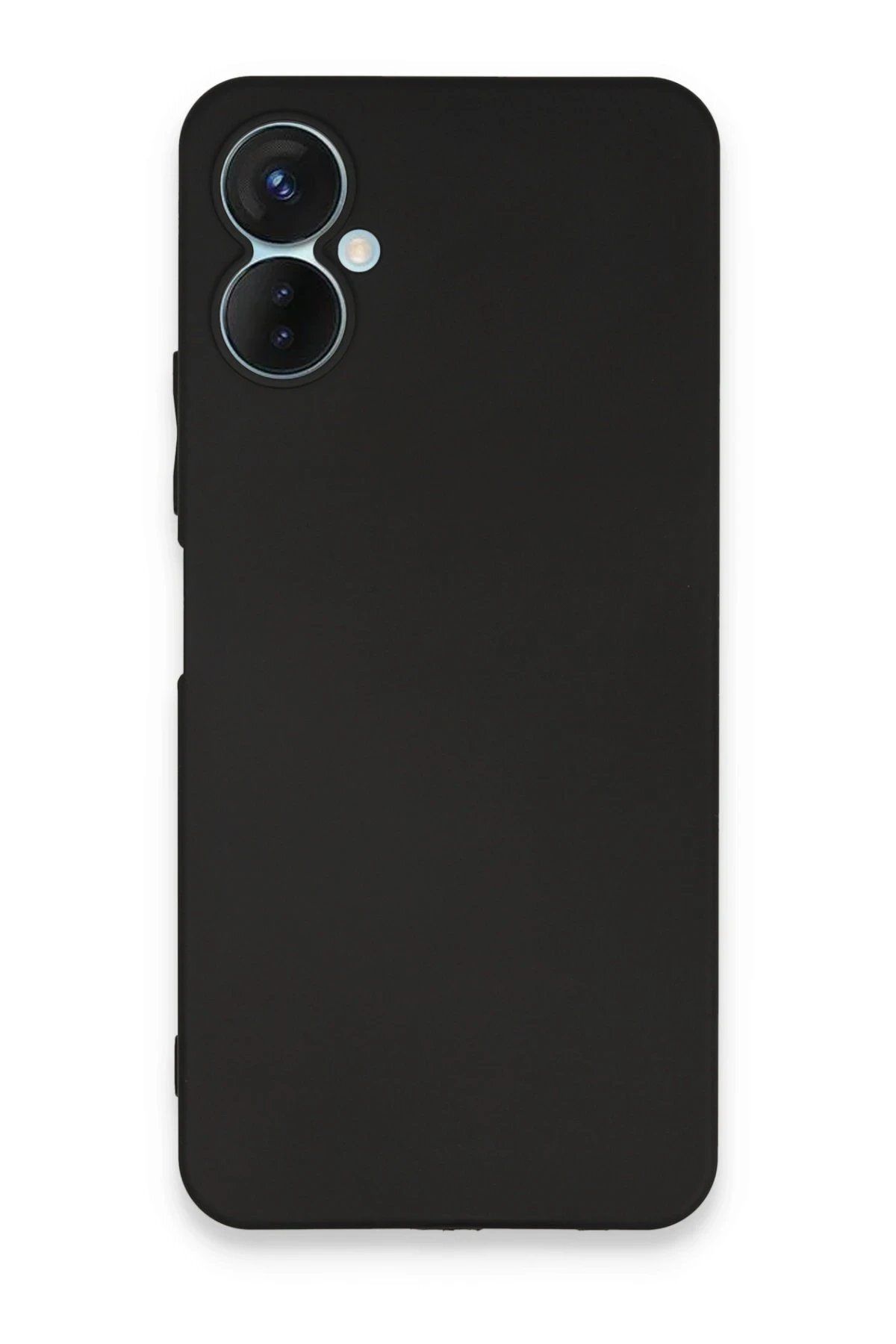 Toptan Bulurum Newface Tecno Spark 9 Pro Kılıf First Silikon - Siyah
