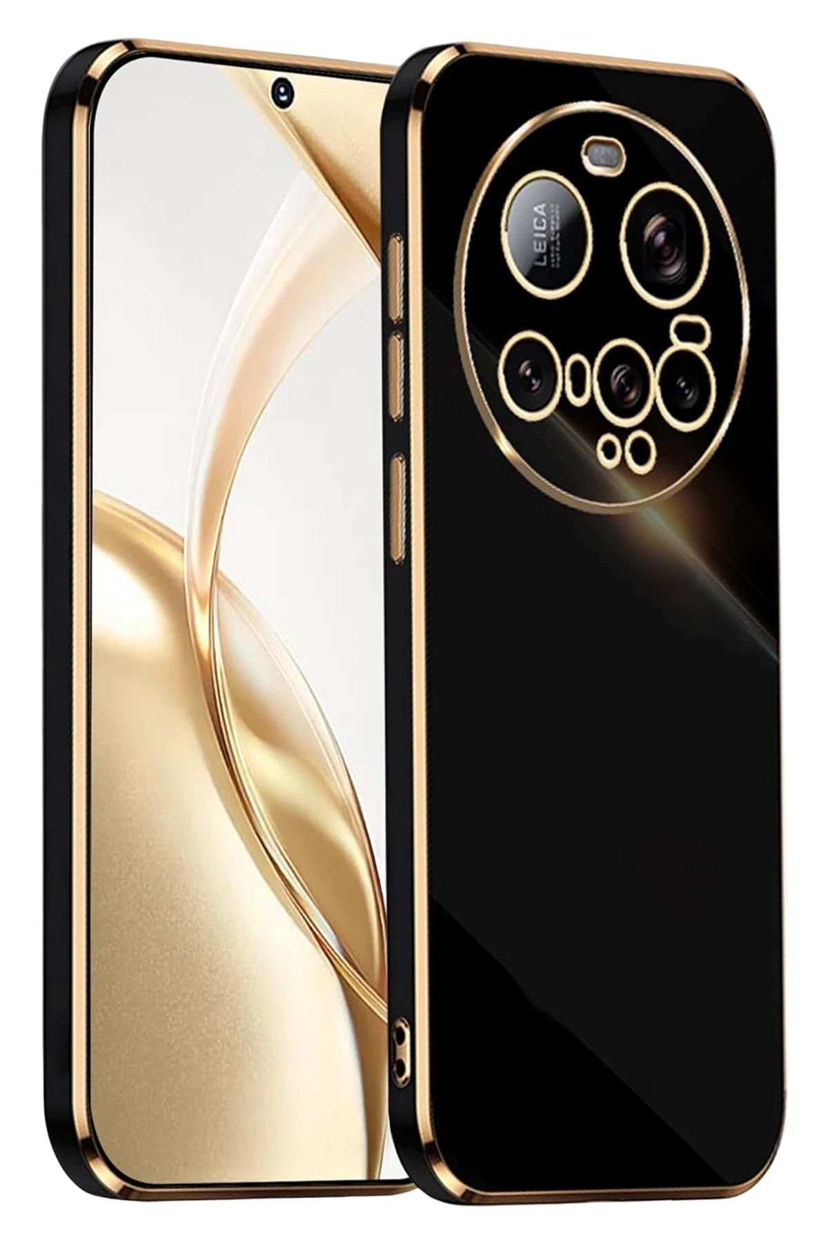 CepteToptan Newface Xiaomi Mi 15 Ultra Kılıf Volet Silikon - Siyah