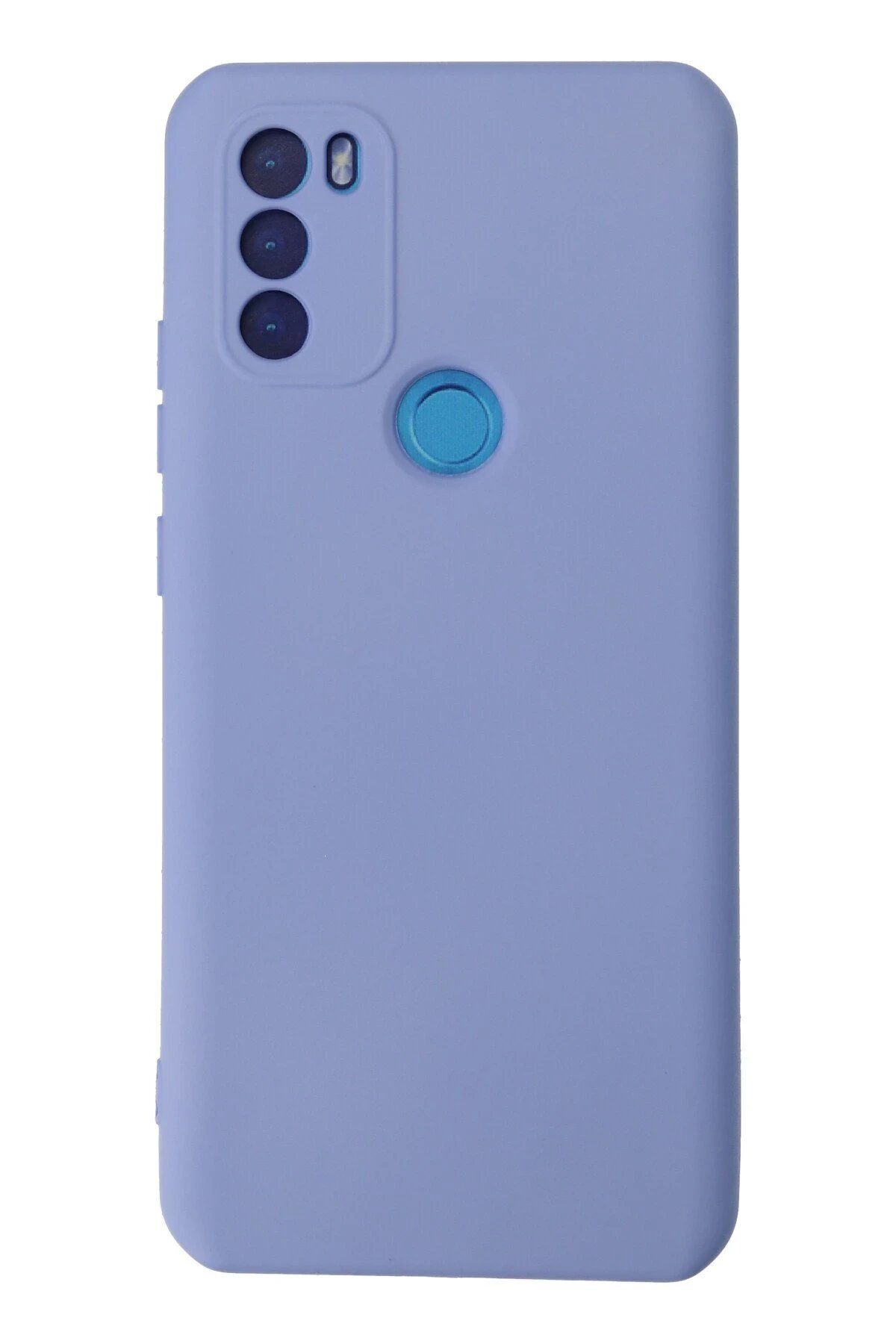 CepteToptan Newface General Mobile GM 21 Plus Kılıf Nano içi Kadife Silikon - Lila