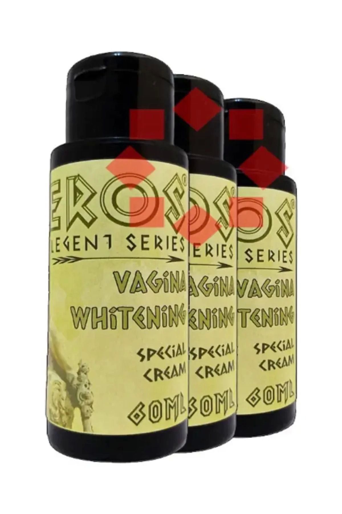 DENİZBİLİŞİM Legent Vajiwhitnes Kadınlara Özel Renk Açma Kremi 3 Adet 60 Ml