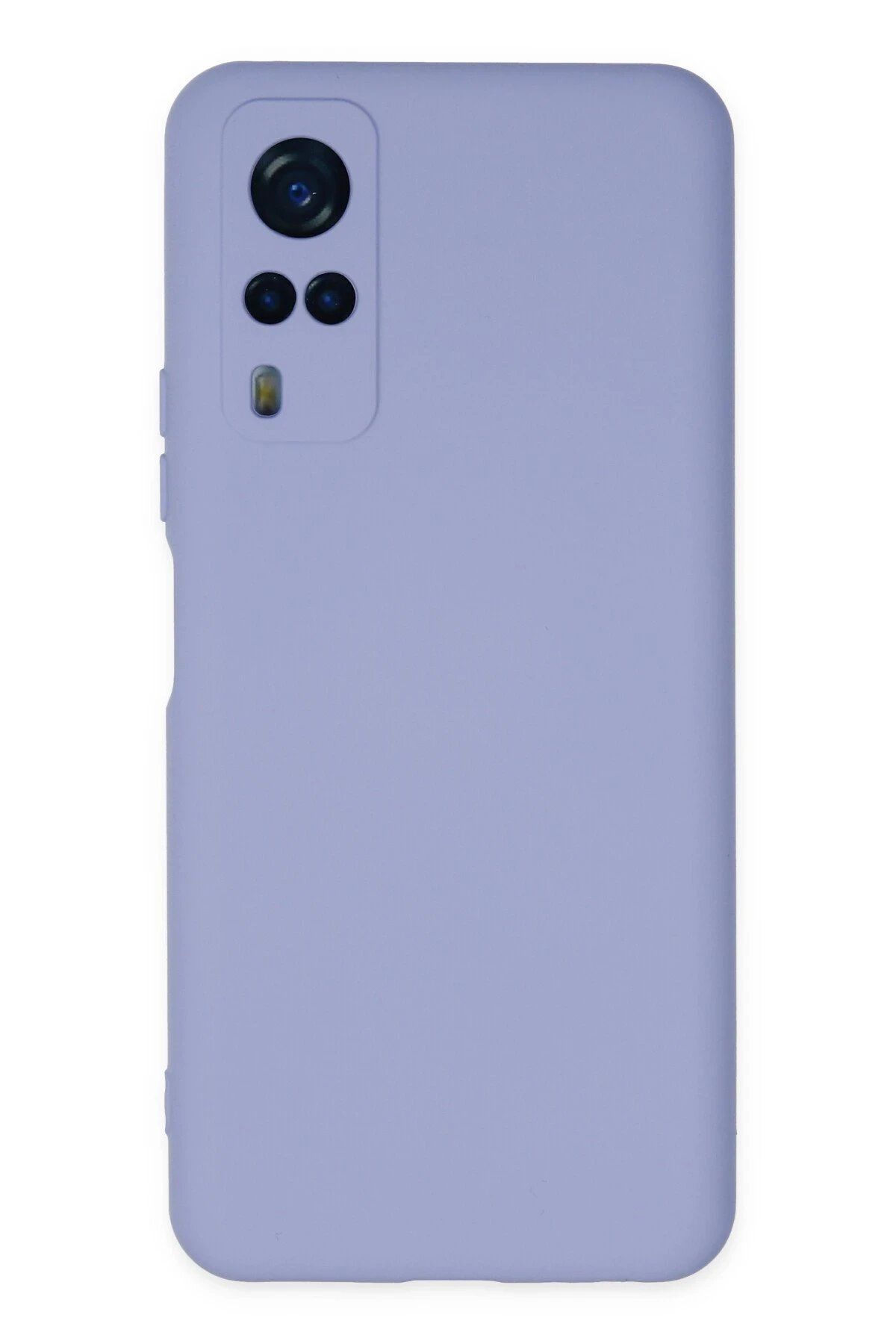 CepteToptan Newface Vivo Y53S Kılıf Nano içi Kadife Silikon - Lila