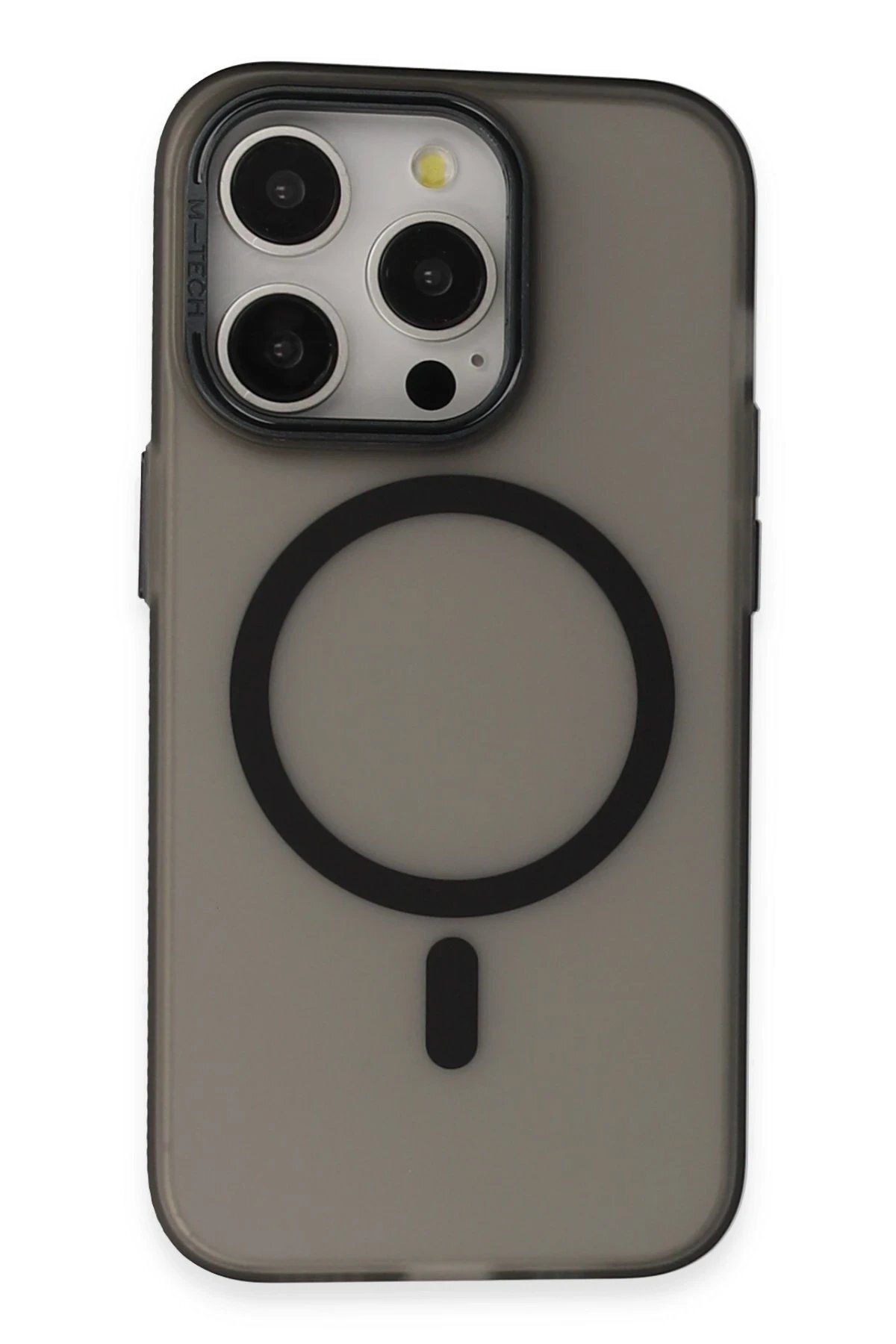CepteToptan Joko iPhone 14 Pro Max Frost Standlı Magsafe Kapak - Siyah
