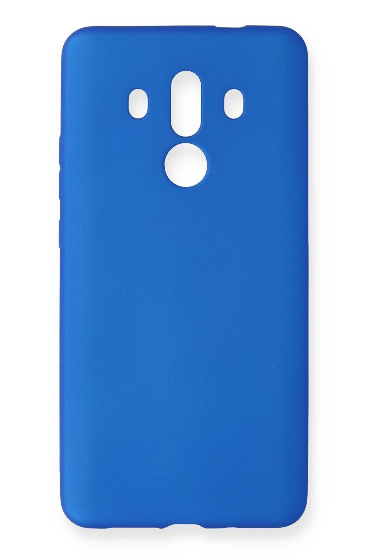 CepteToptan Newface Huawei Mate 10 Pro Kılıf First Silikon - Mavi