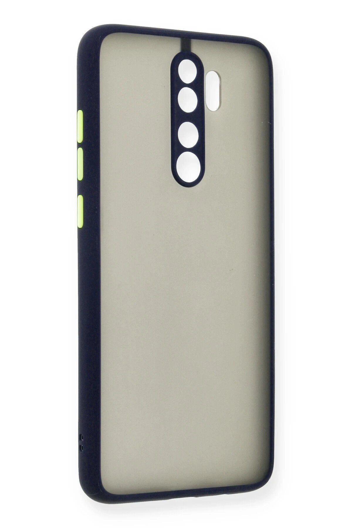 nerede bulurum Newface Xiaomi Redmi Note 8 Pro Kılıf Montreal Silikon Kapak - Lacivert