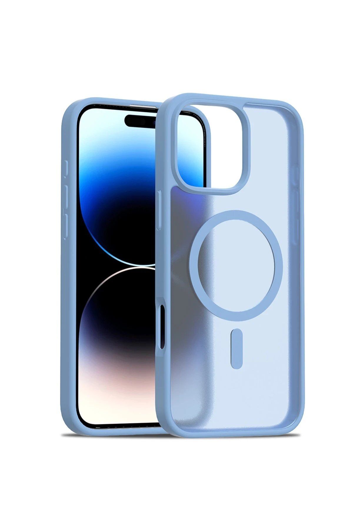 Toptan Bulurum Joko iPhone 16 Pro Max Jota Magsafe Kapak - Açık Mavi