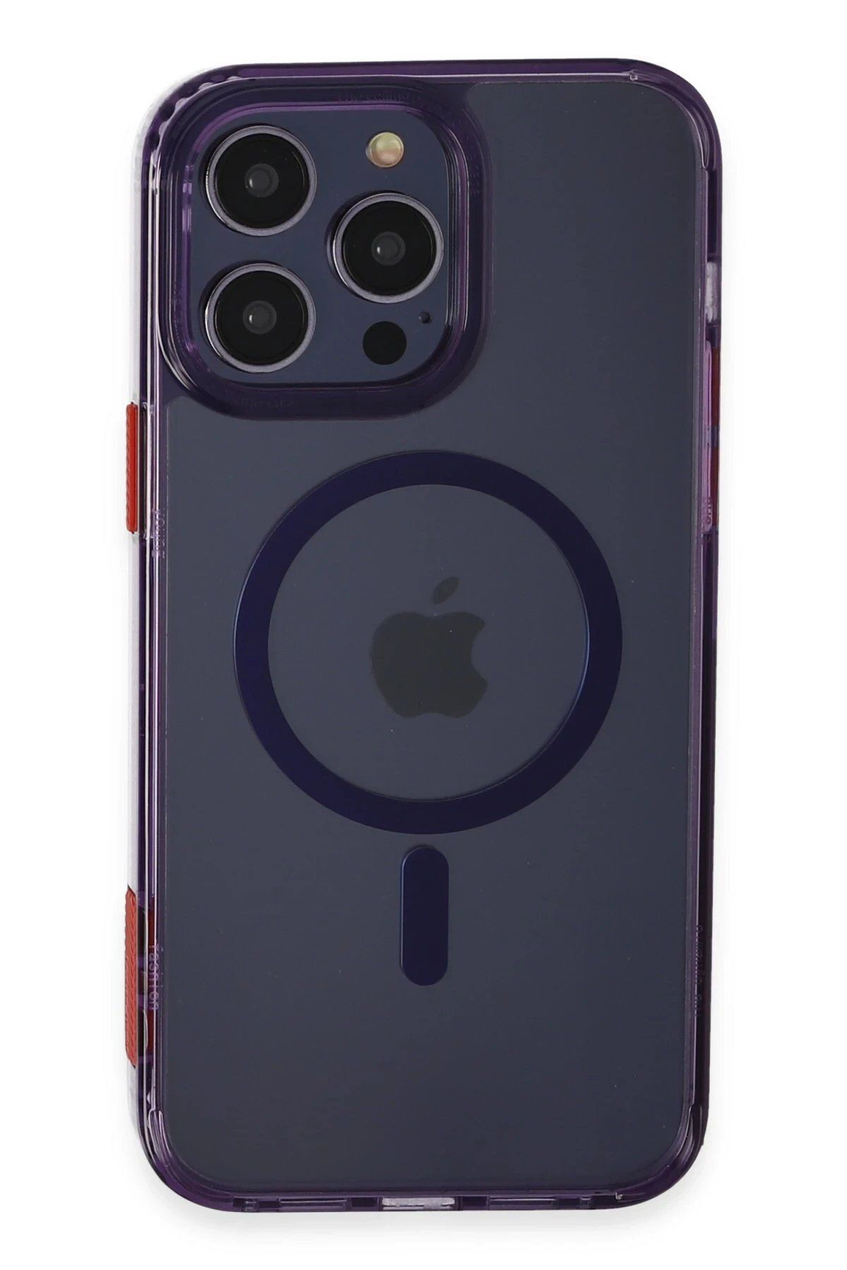 CepteToptan Joko iPhone 14 Pro Kılıf Ramos Magsafe Kapak - Derin Mor