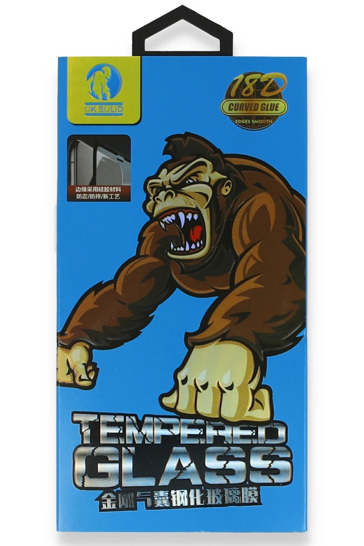 ShopB Newface iPhone 6 18D Cam Ekran Koruyucu - Beyaz